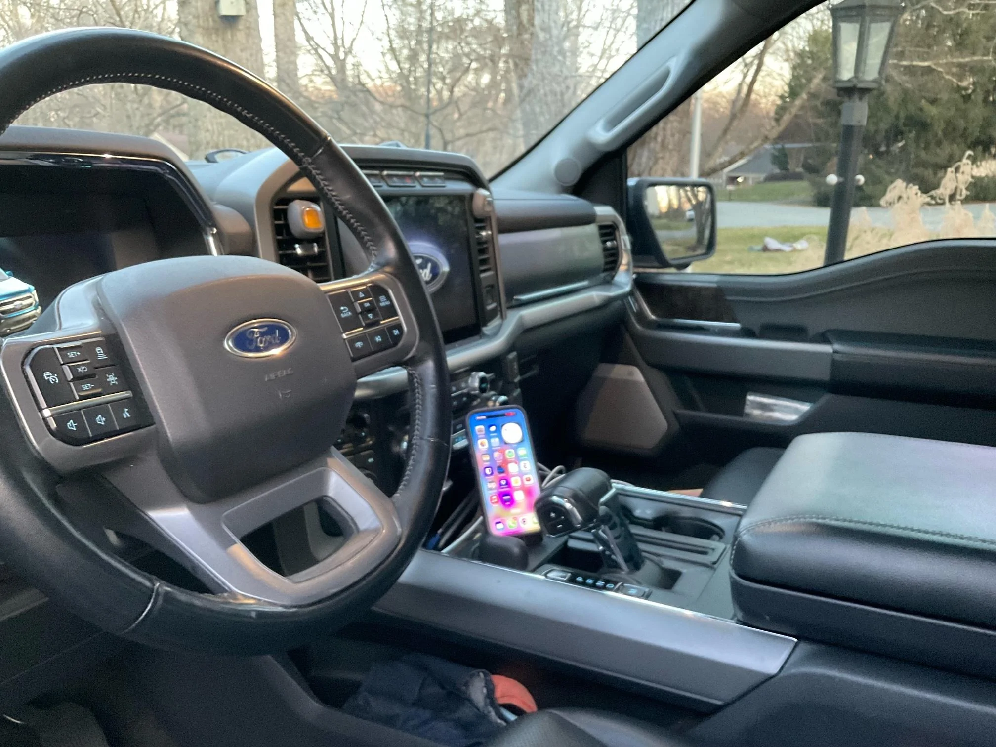 Ford F-150 iPhone MagSafe Mount for Work Surface Trucks IMG_0608