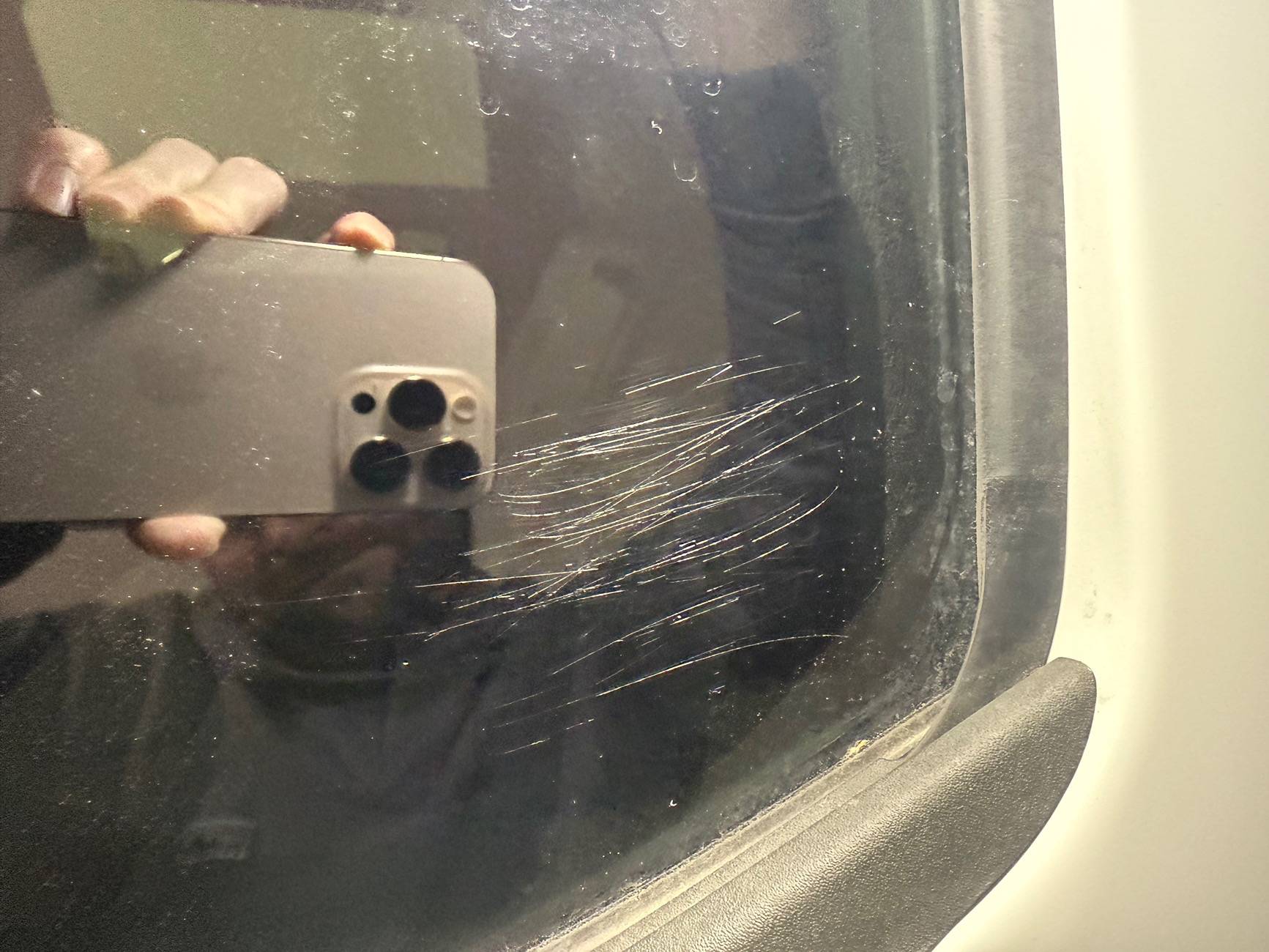 Ford F-150 Scratched window IMG_0623