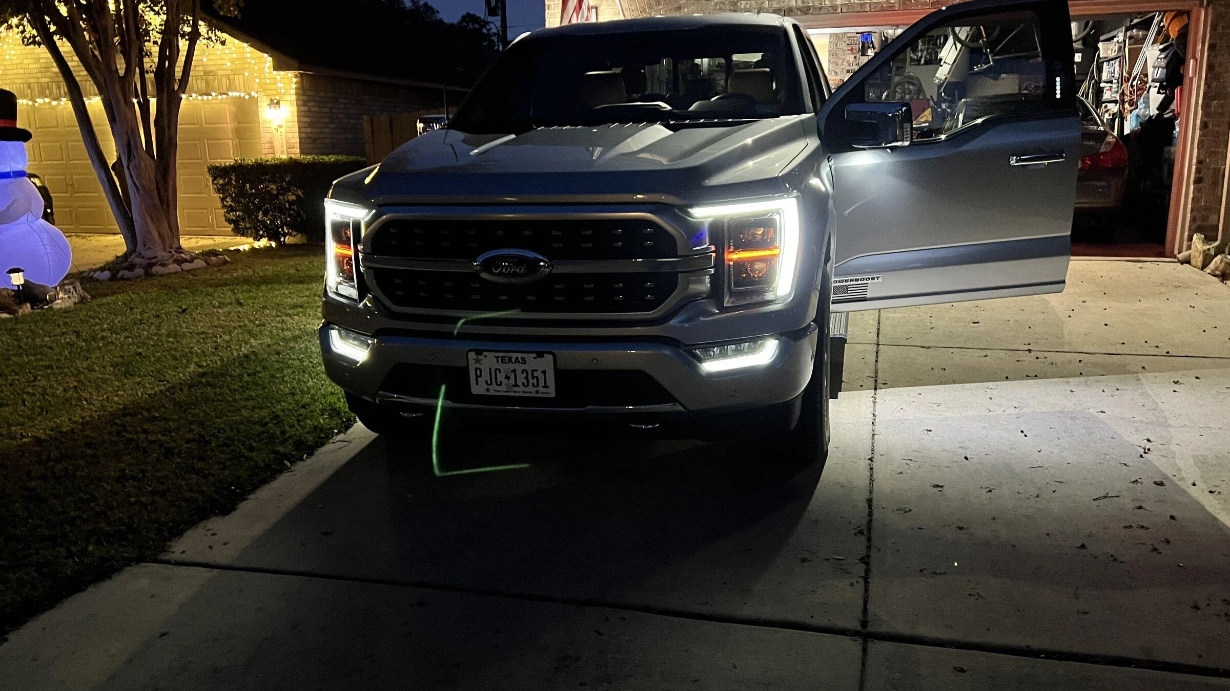 Ford F-150 DRL LED Bar brightness boosted using Forscan IMG_0671