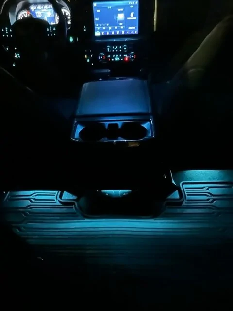 Ford F-150 XLT trucks with push button start cup holder/ambient lighting IMG_0676