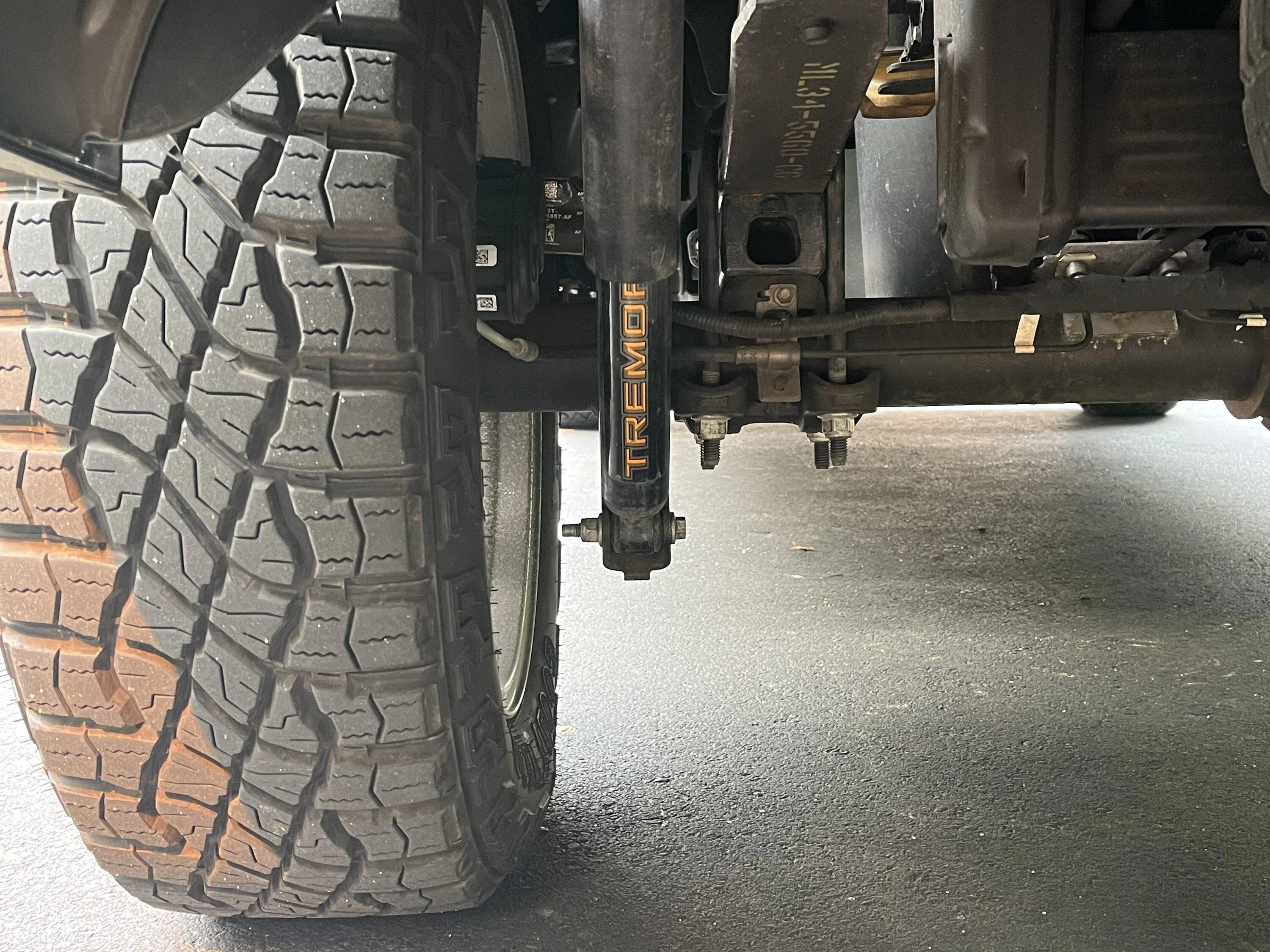 Ford F-150 Tremor suspension on Powerboost IMG_0699