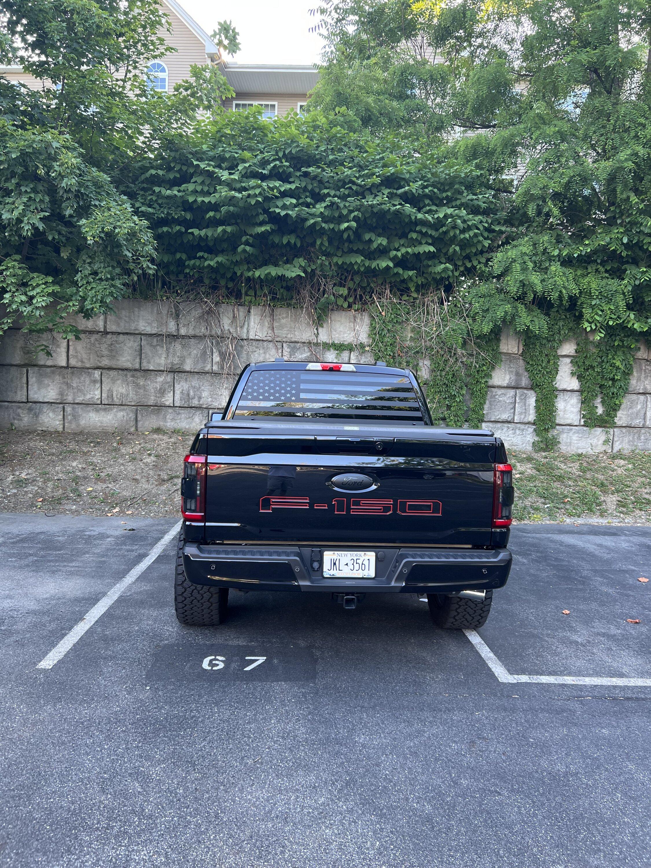 Ford F-150 Morimoto Red Tail Lights Installed IMG_0705