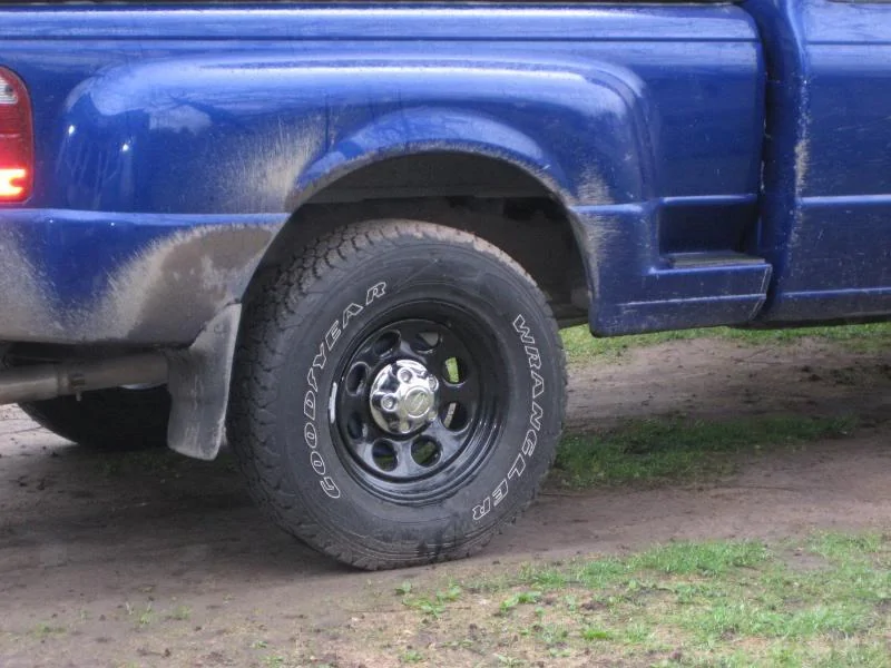 Ford F-150 Looking for black rims with chrome center caps. IMG_0741