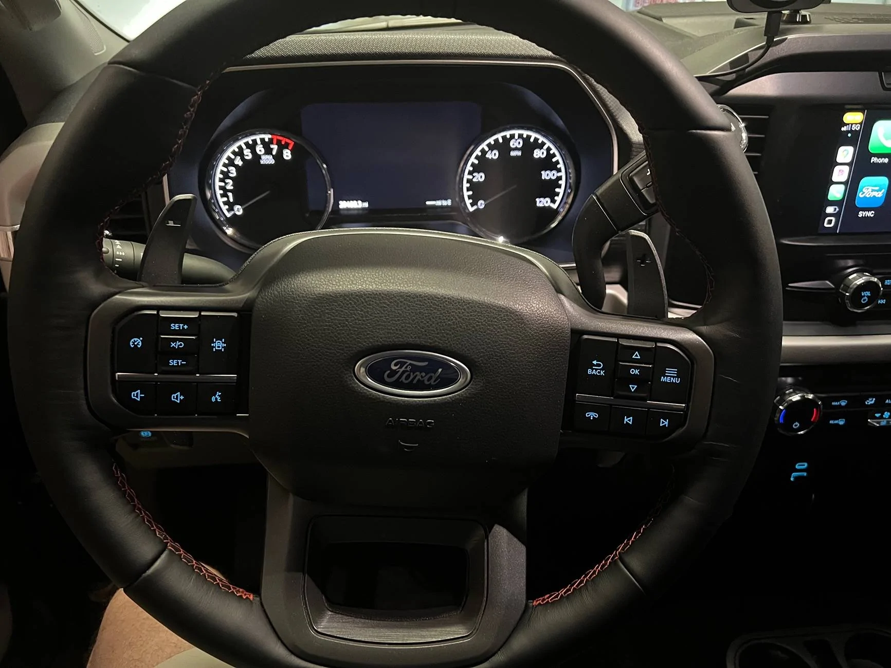 Ford F-150 Ford Performance Raptor Steering Wheel Upgrade Kit IMG_0751