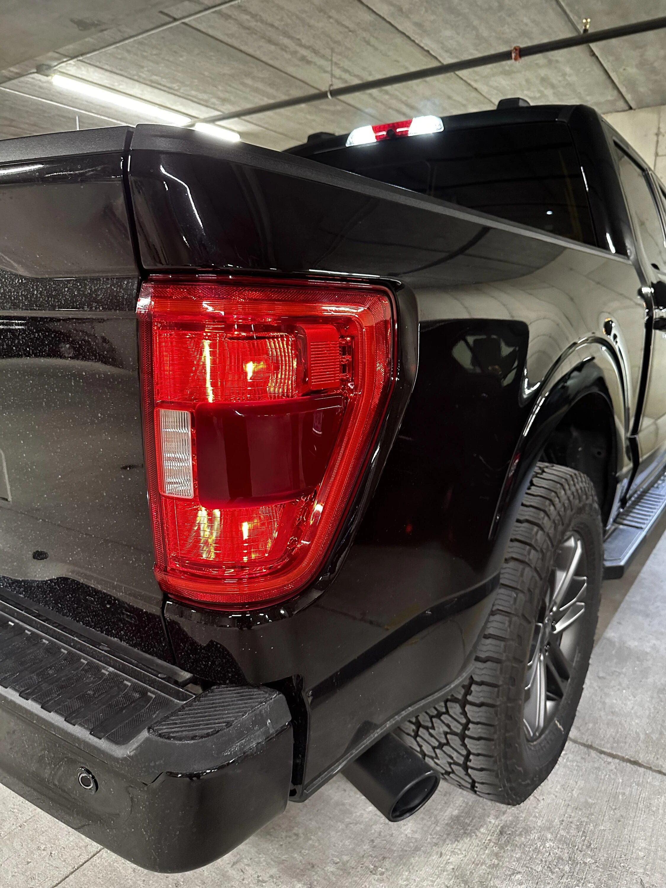 Ford F-150 XLT Tail Light Chrome Delete IMG_0797