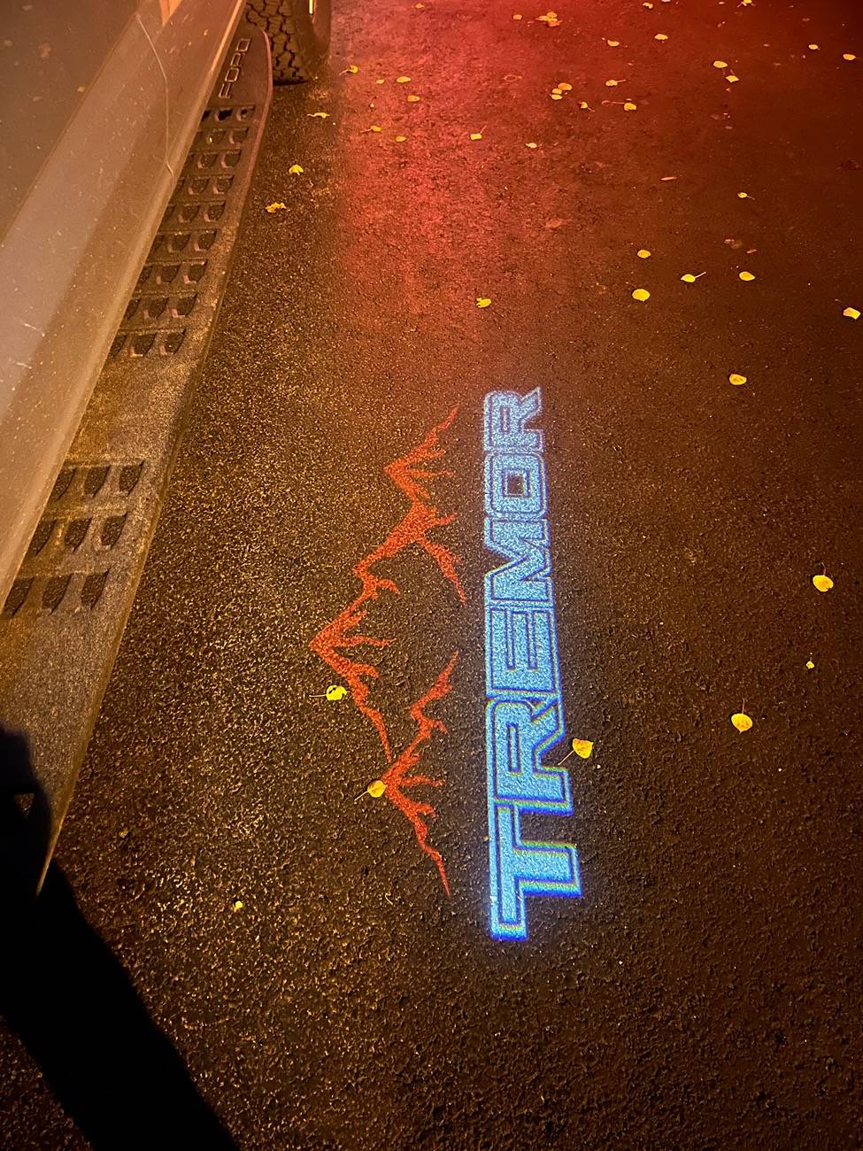 Ford F-150 Tremor Puddle Lights. IMG_0807