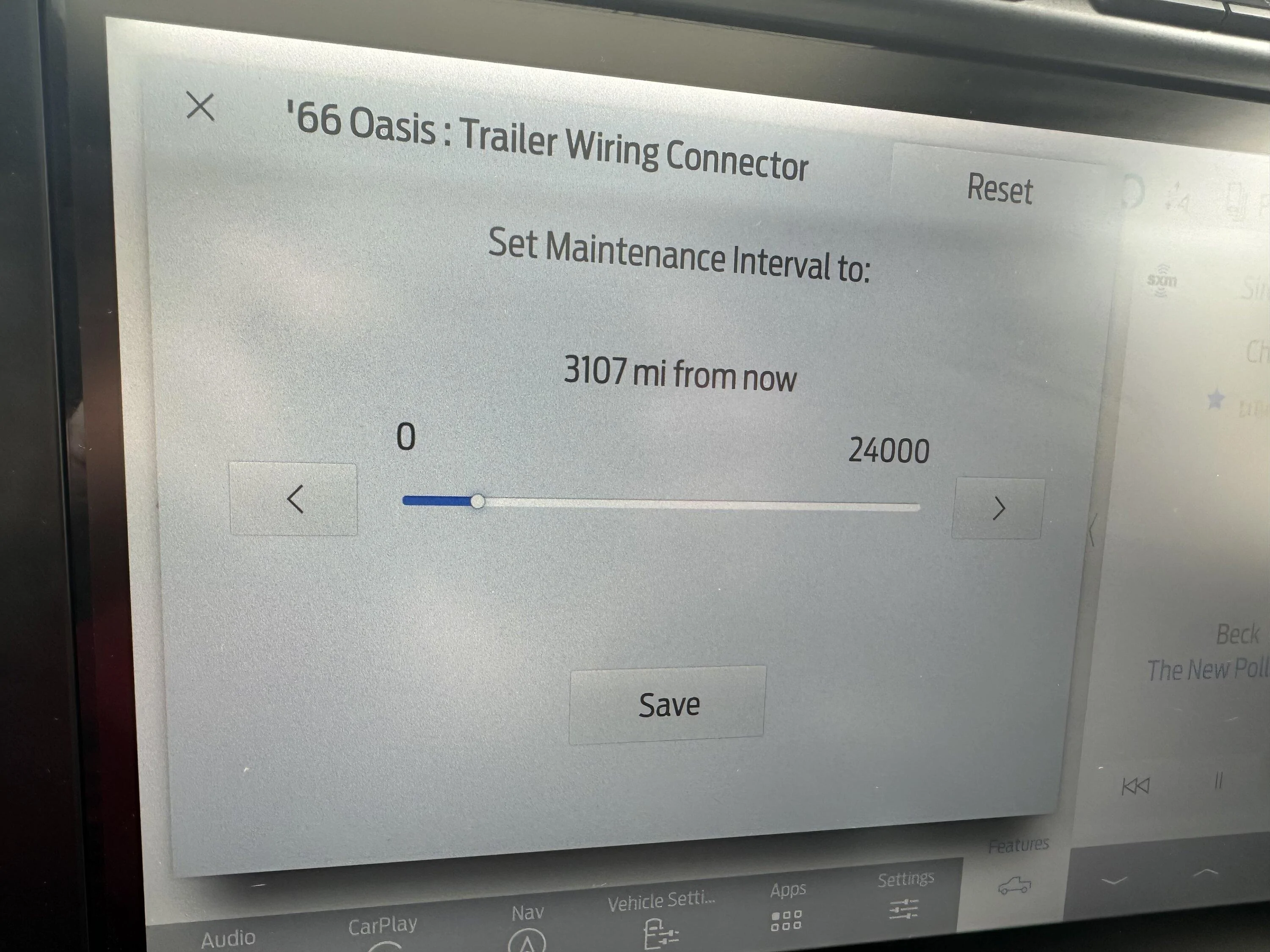 Ford F-150 Accessing Trailer service menu IMG_0838