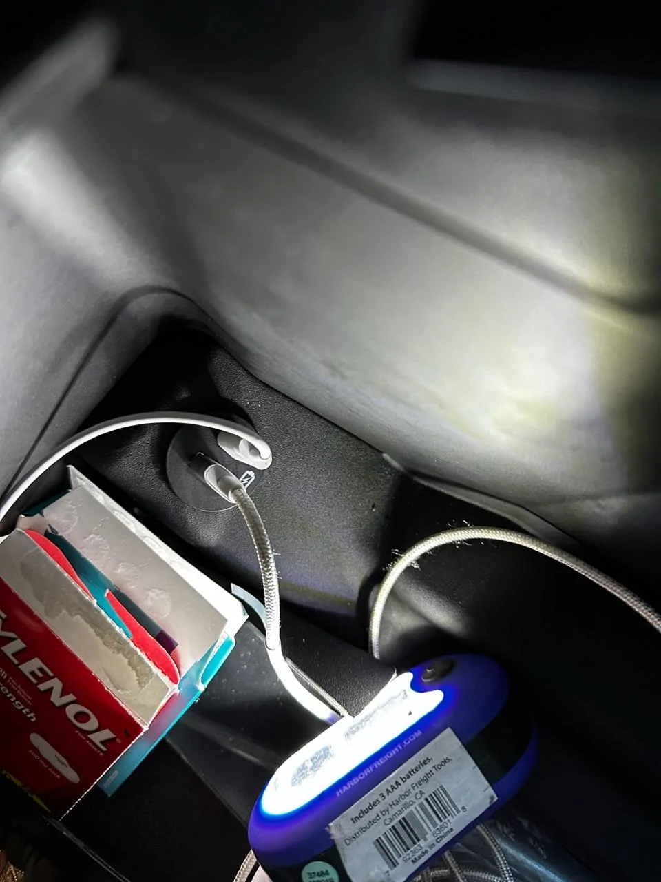 Ford F-150 Custom made wireless charger IMG_0869