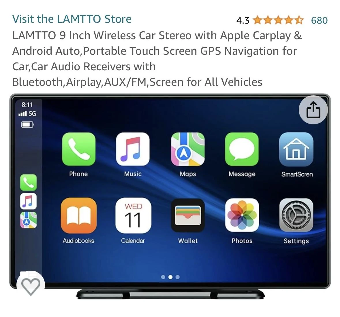 Ford F-150 Custom screen for Airplay IMG_0901