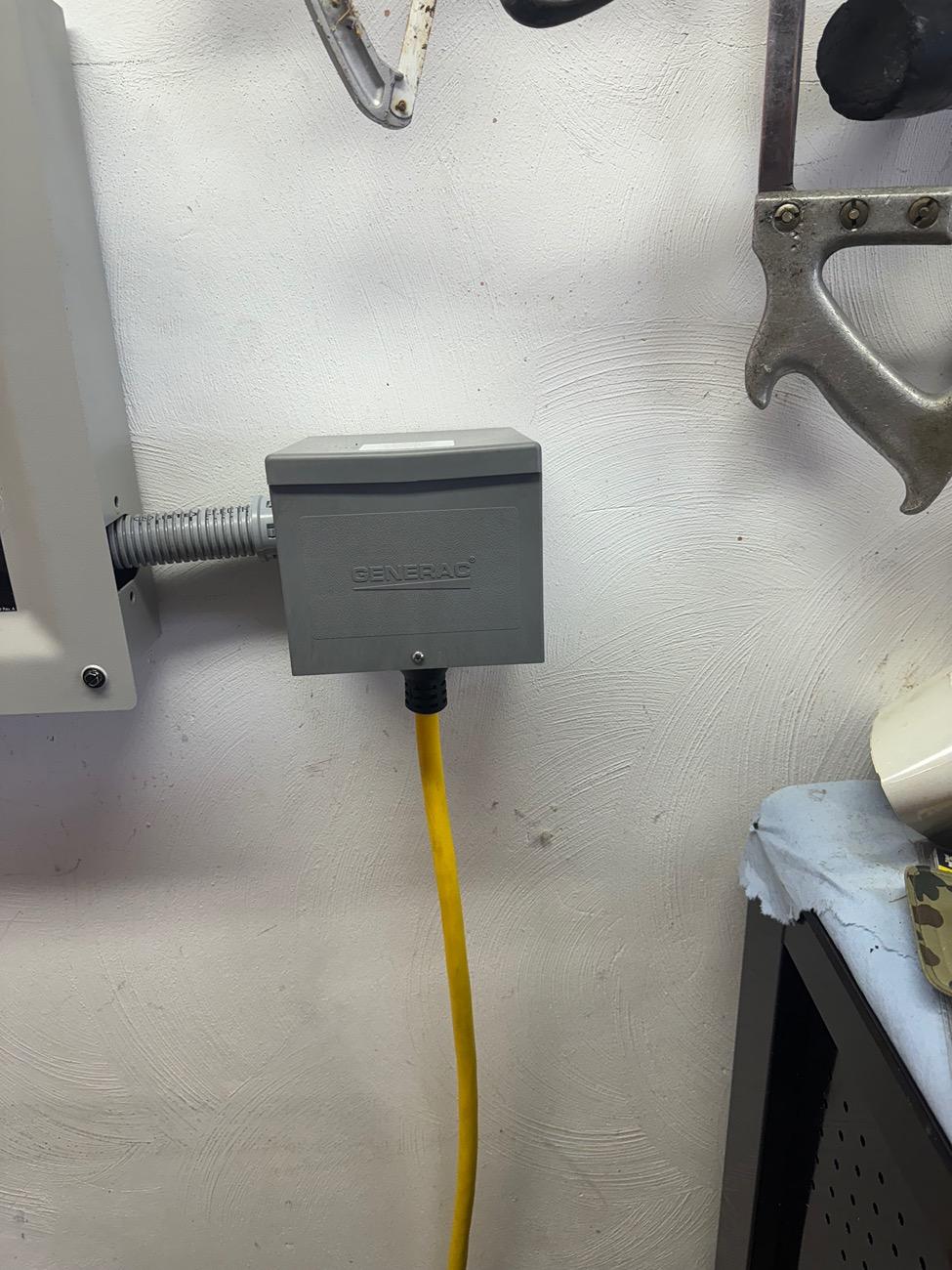 Ford F-150 Installed Transfer Switch in House IMG_0975