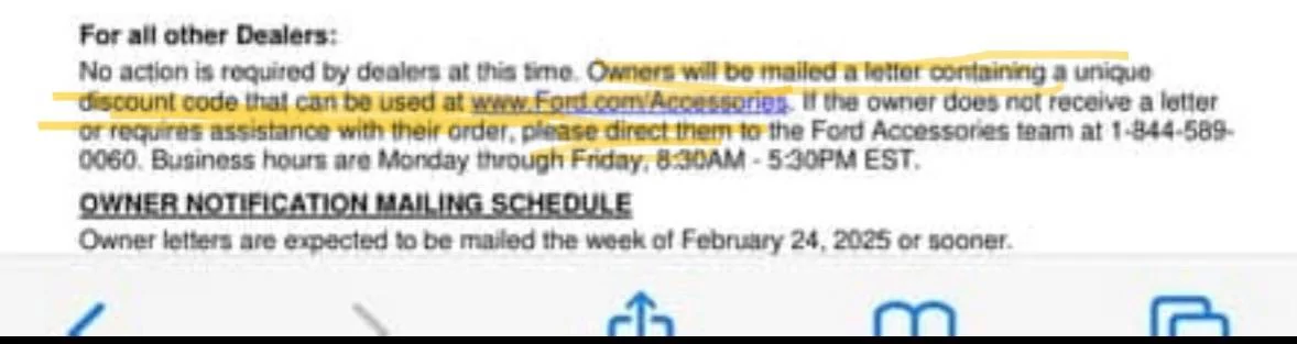 Ford F-150 Anyone get this new Consumer Service Campaign #24B57 IMG_1066