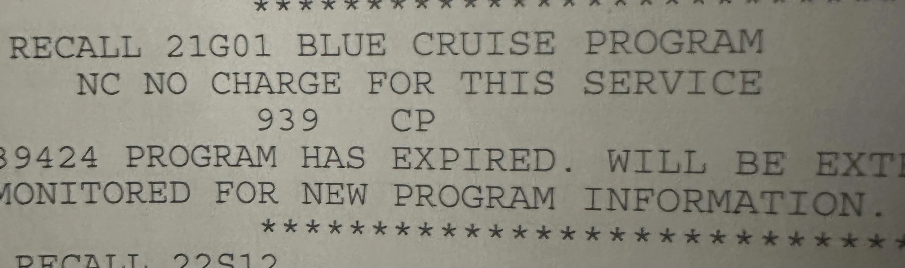 Ford F-150 Blue cruise module programming. IMG_1185