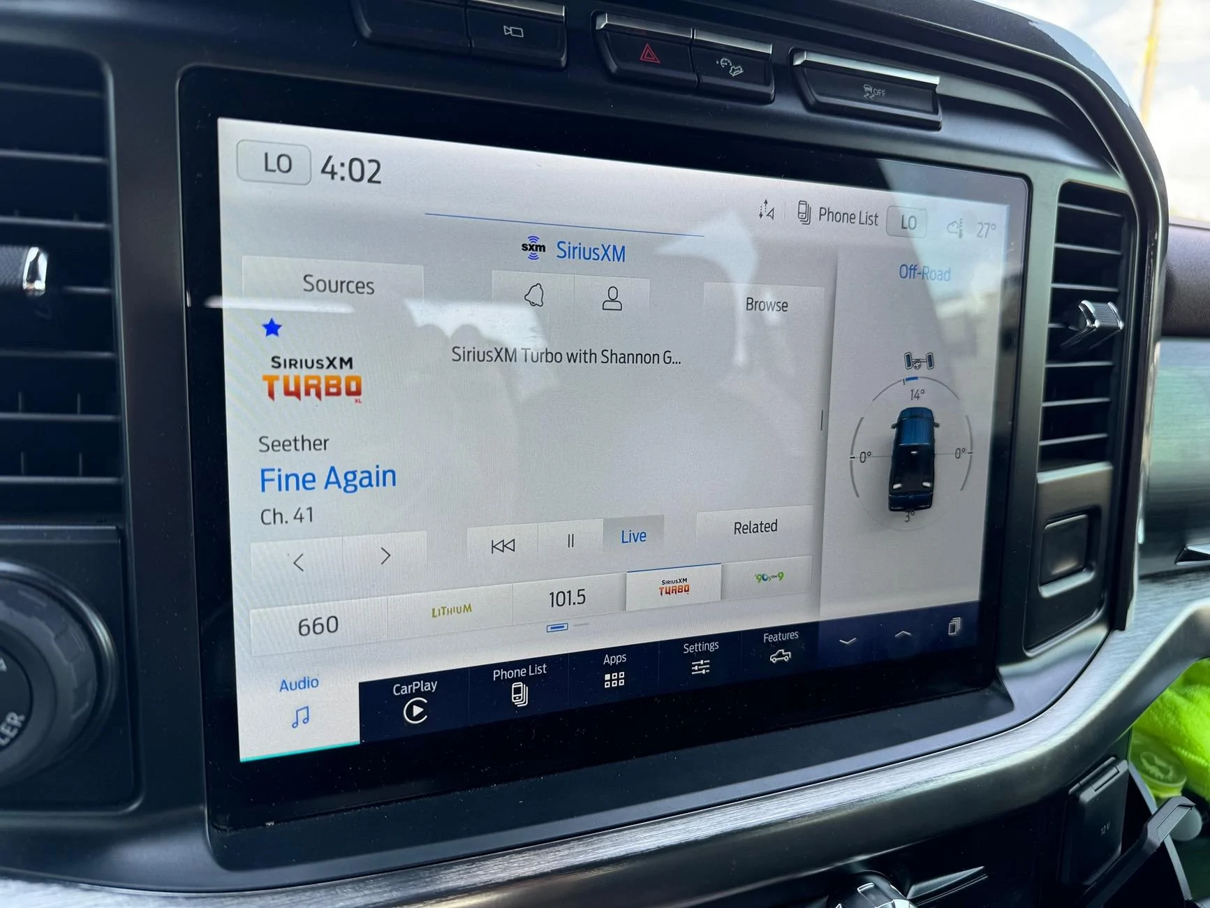 Ford F-150 MY22 Adding SiriusXM IMG_1209