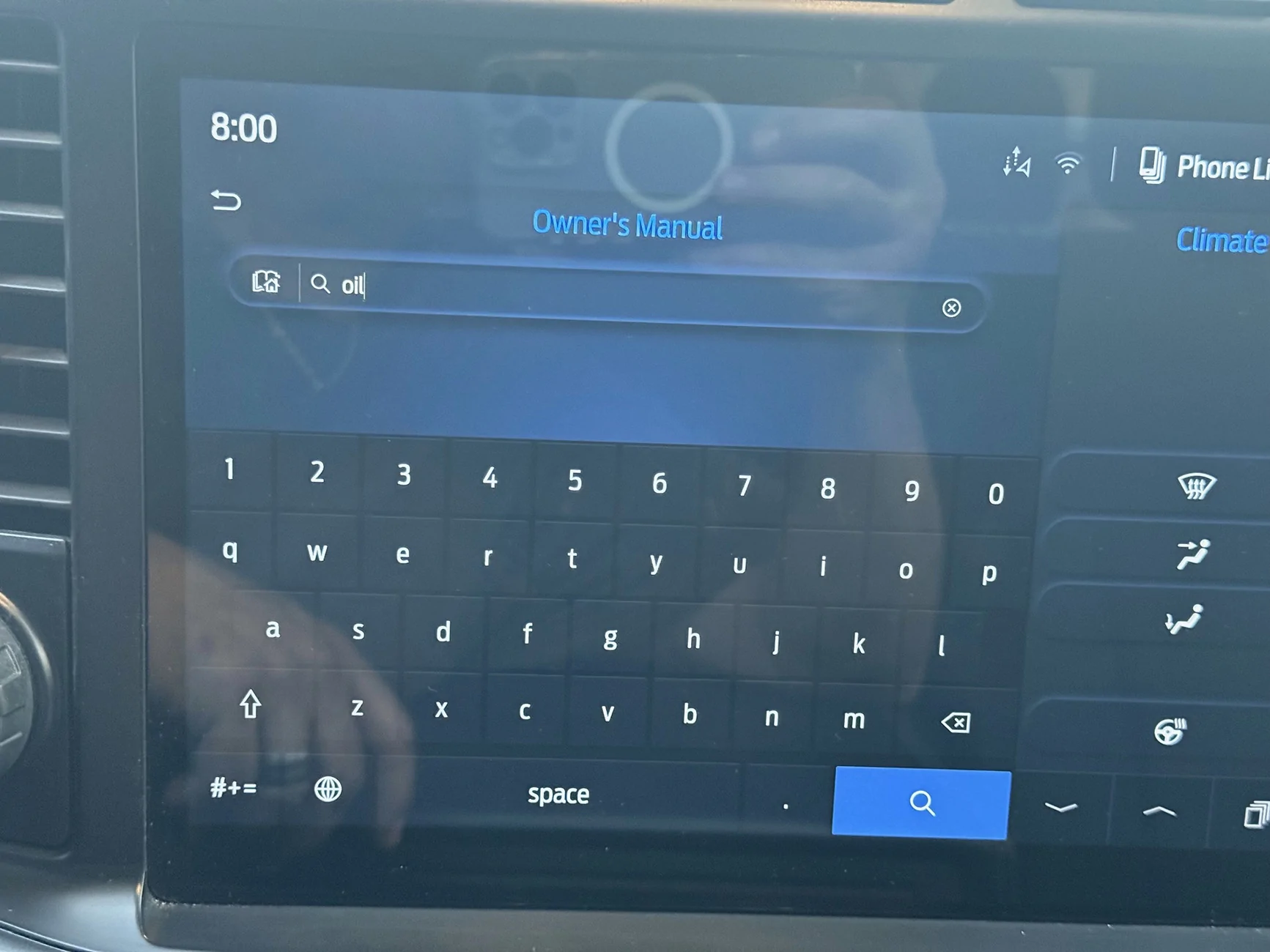 Ford F-150 SYNC 4 Digital Owners Manual not working? IMG_1238