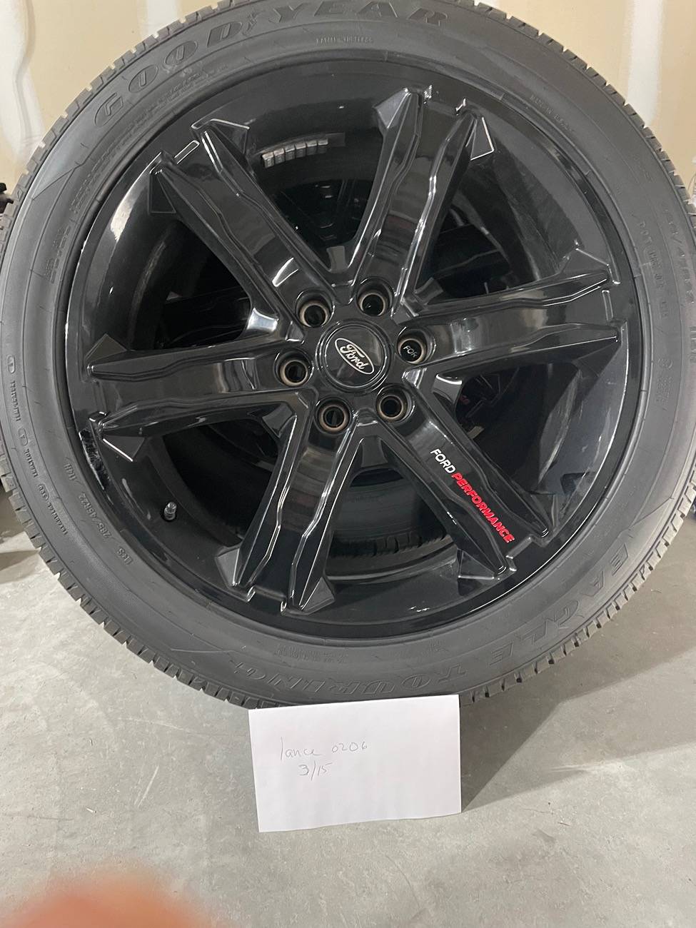 Ford F-150 22” Ford performance wheels/tires IMG_1239