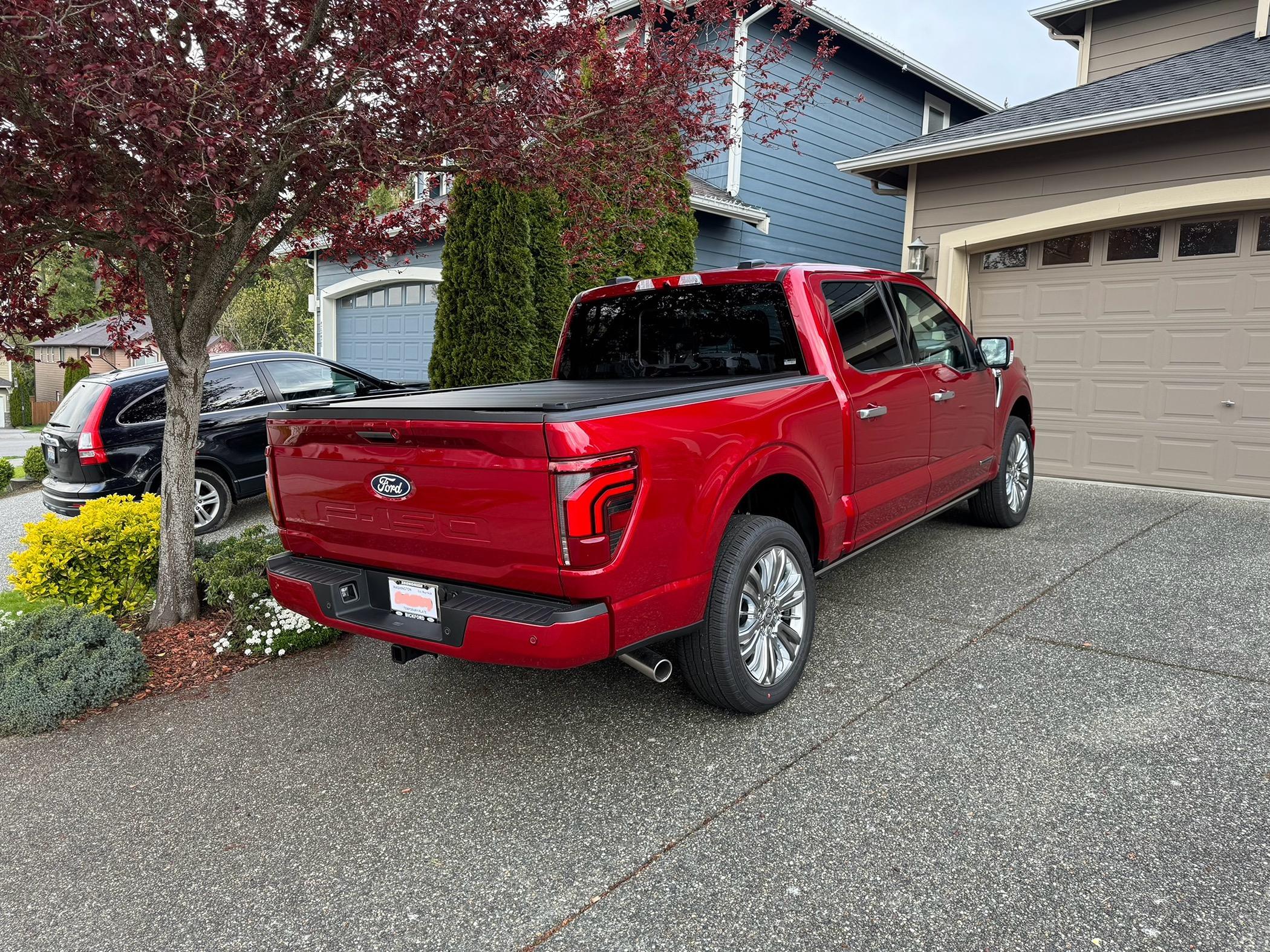 Ford F-150 2024 Rapid Red Platinum Plus Delivered IMG_1274