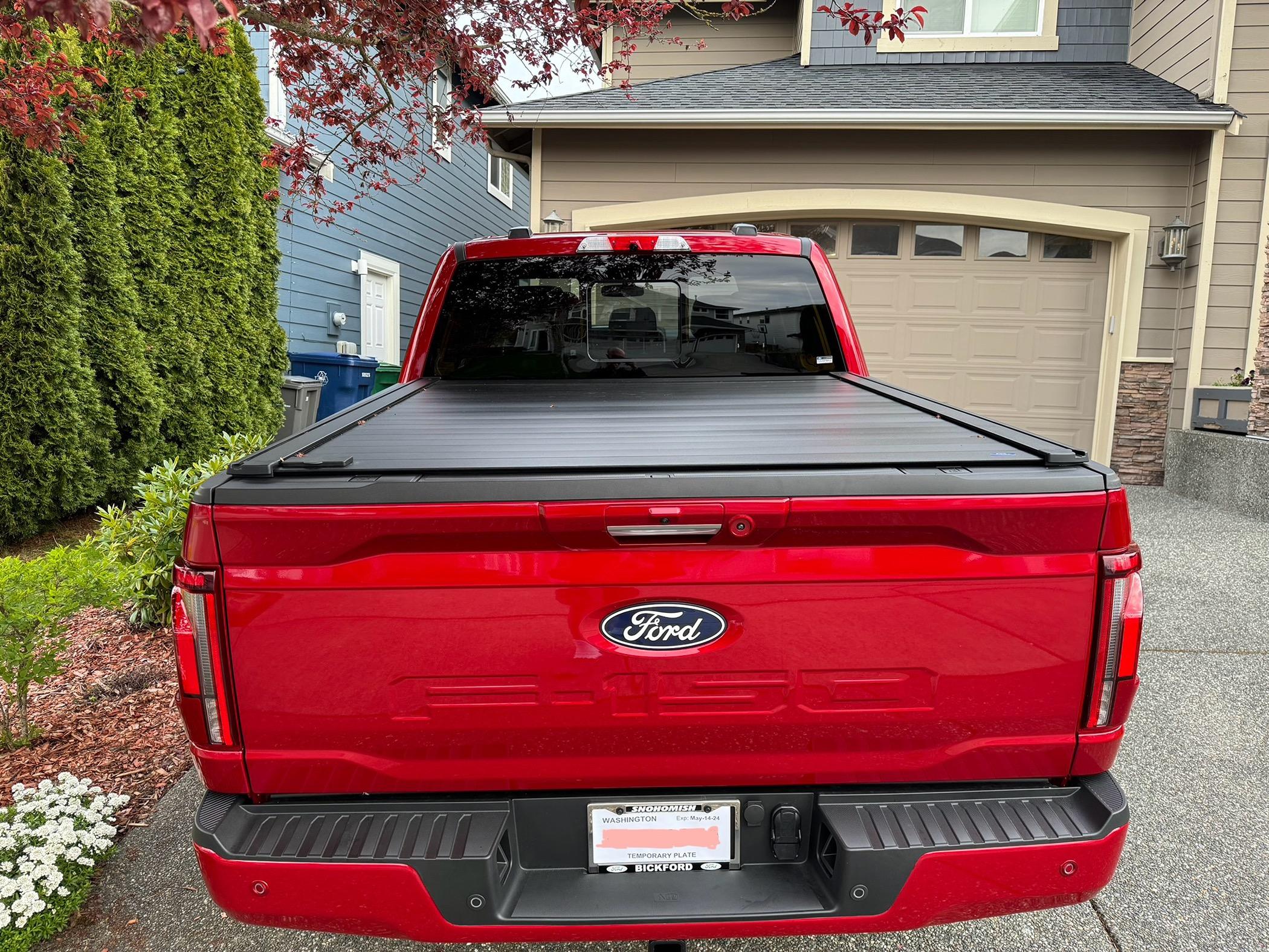 Ford F-150 2024 Rapid Red Platinum Plus Delivered IMG_1276