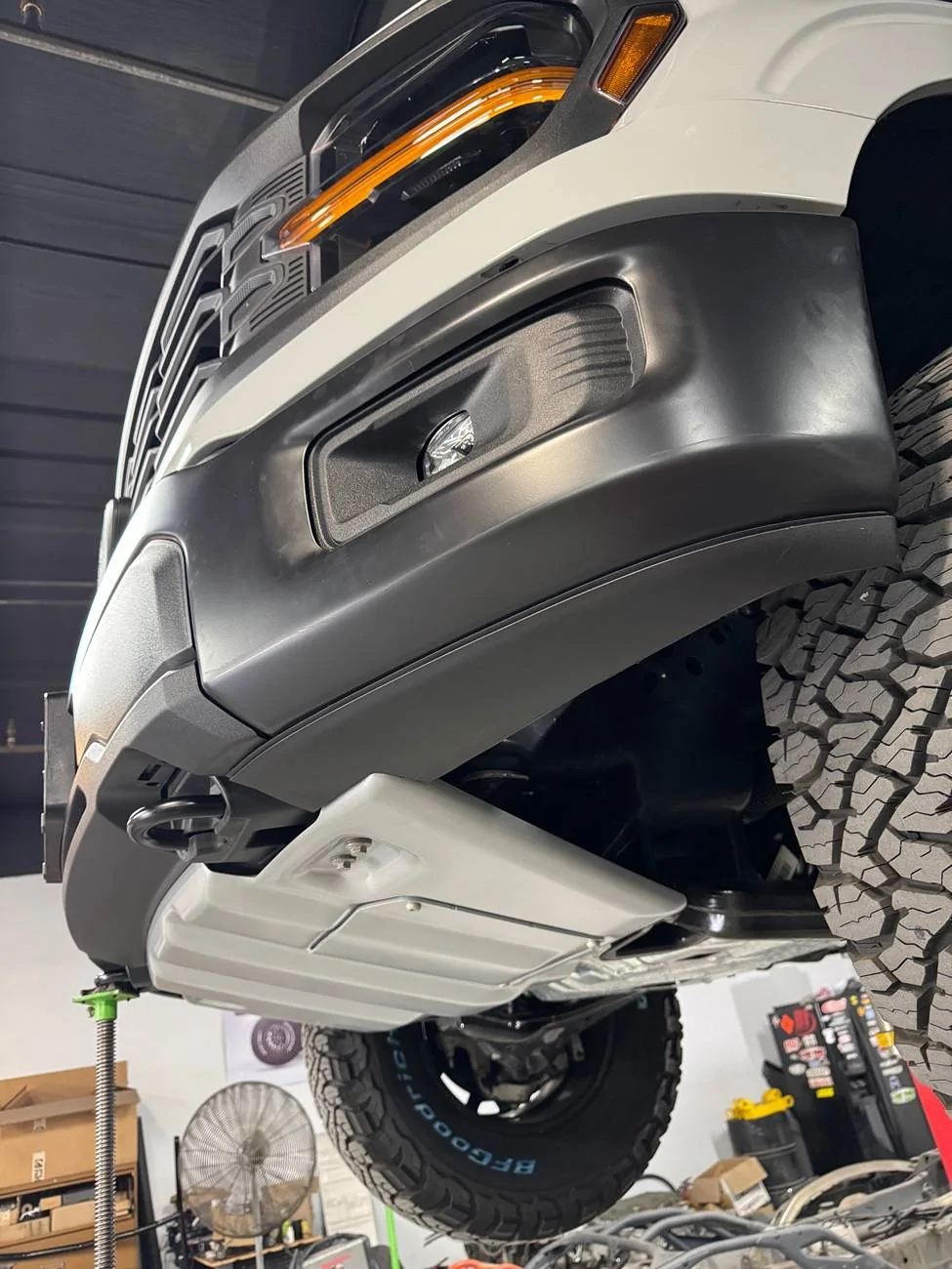Ford F-150 F-150 Tremor Skid plate installed IMG_1344
