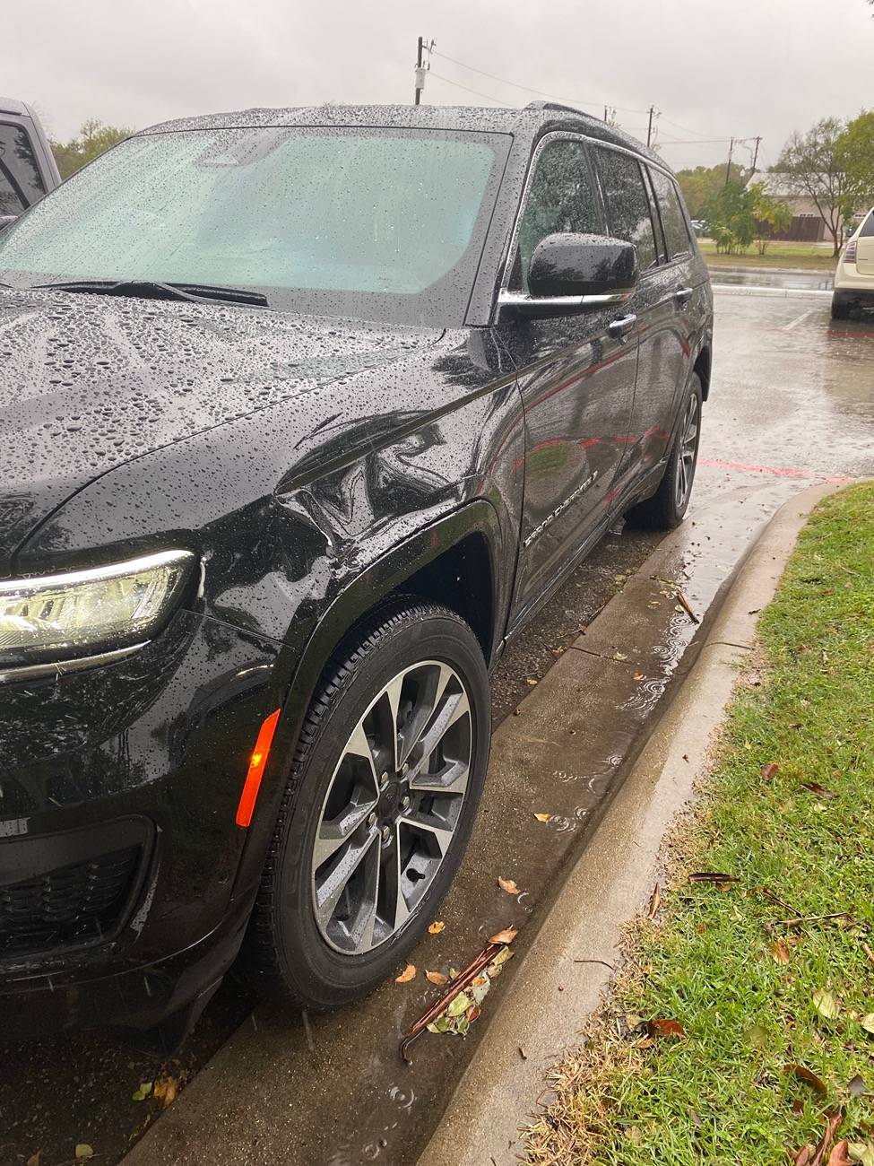 Ford F-150 The Deer hit every panel - Drivers side damage assessment IMG_1346