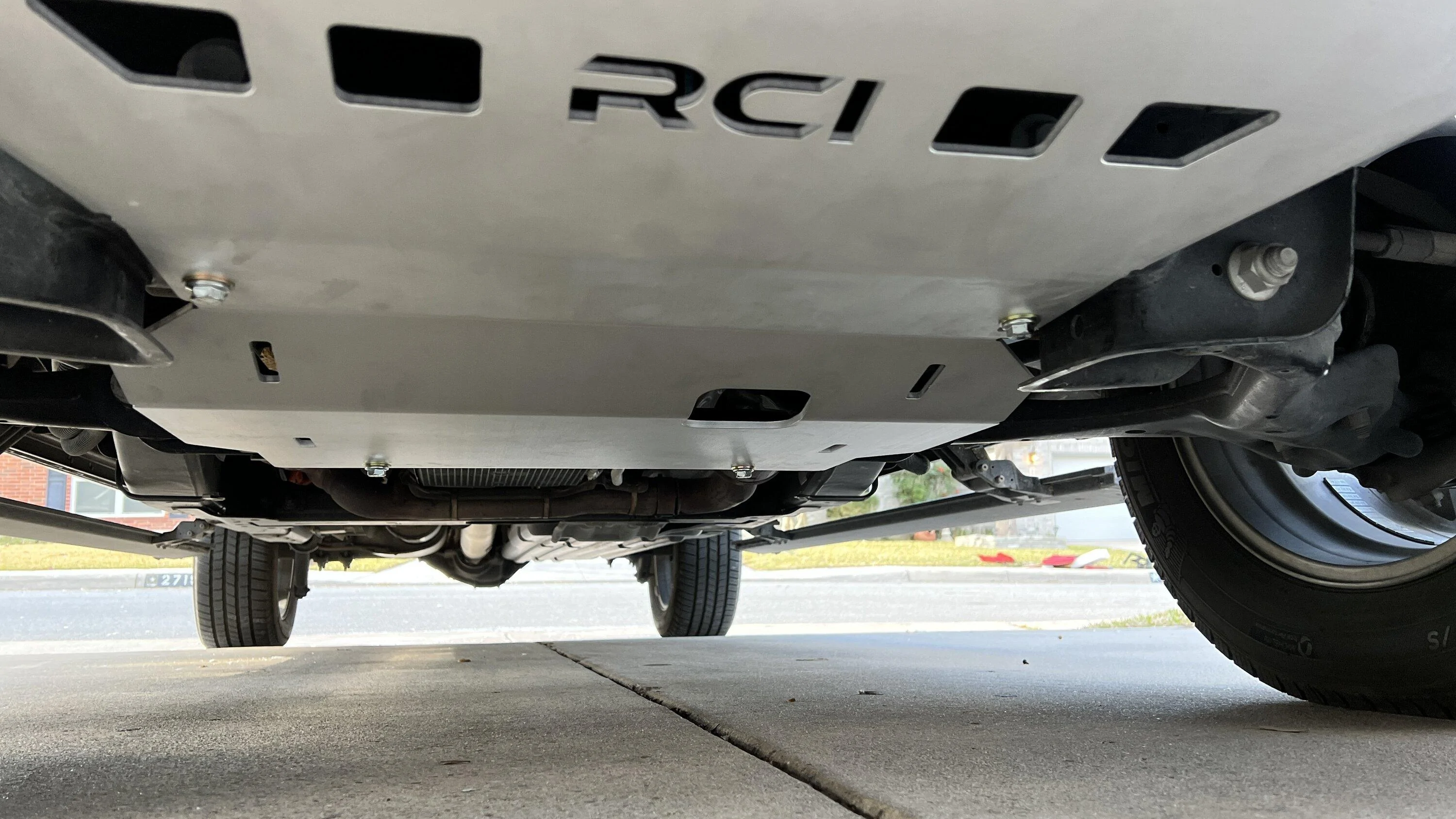 Ford F-150 2023 power boost splash guard IMG_1383