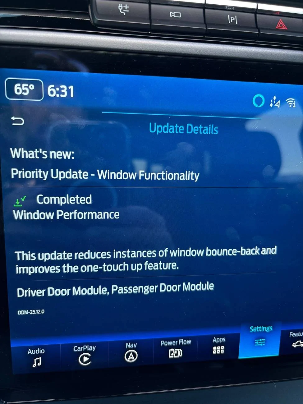 Ford F-150 Bad Window functionality update… IMG_1412