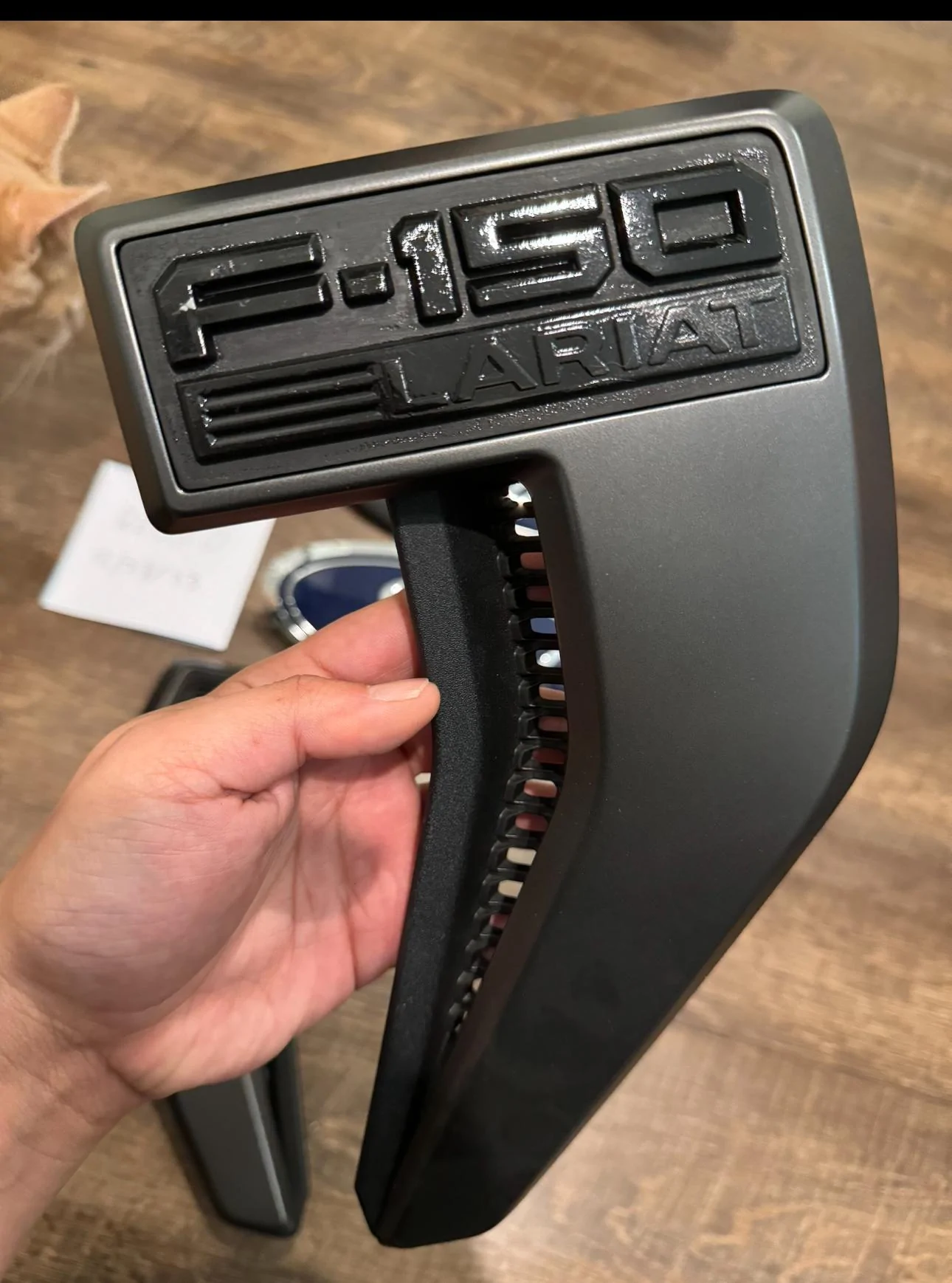 Ford F-150 Emblems and Fender vents IMG_1526
