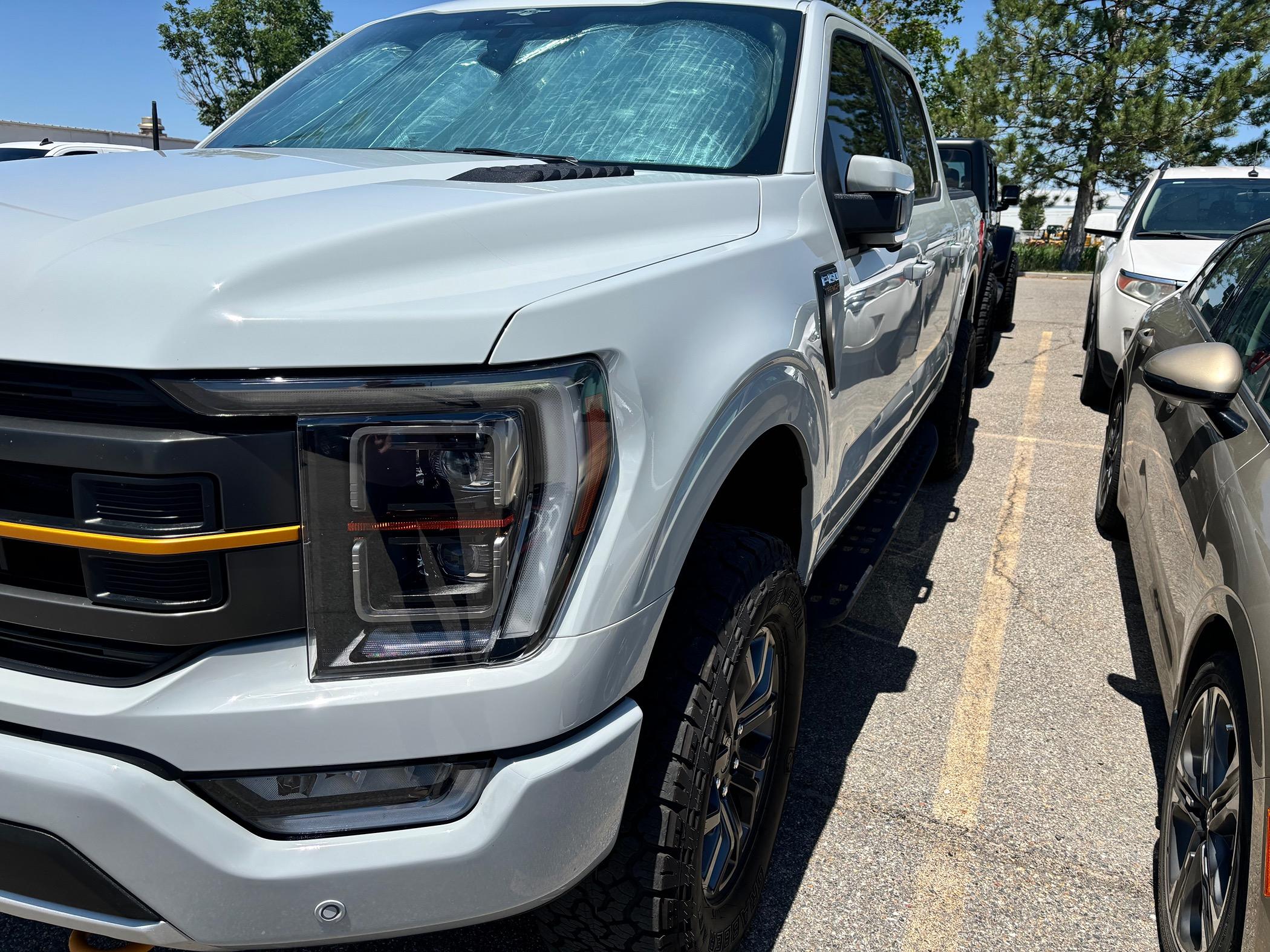 Ford F-150 2024 Paint - All Orange Peel IMG_1532