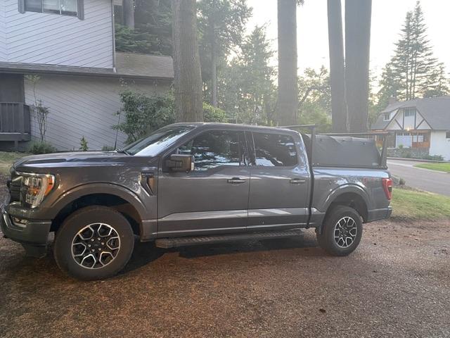 Ford F-150 Combining a Softopper with Adarac truck bed rack IMG_1535