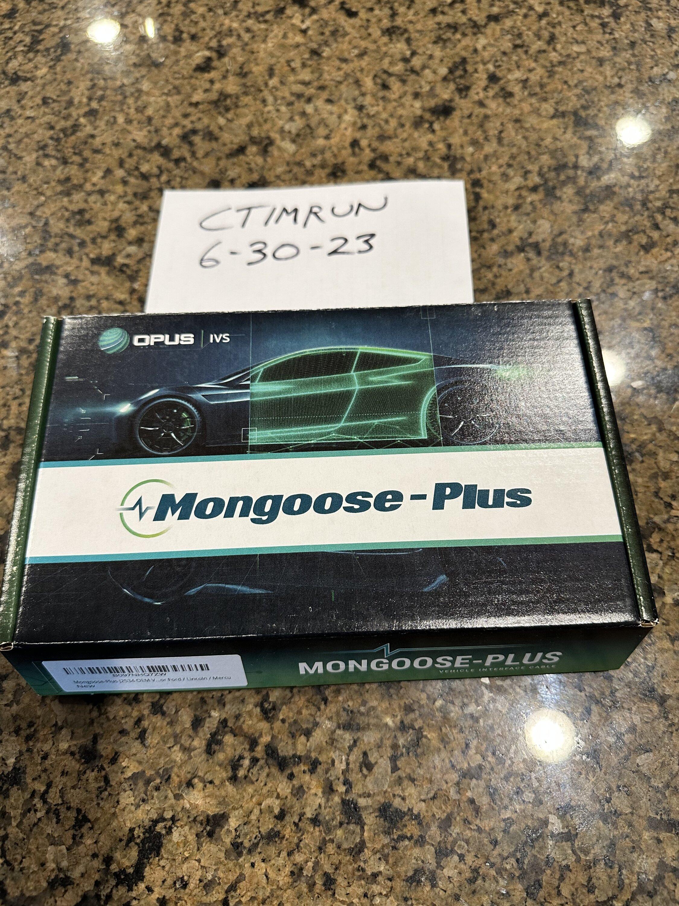 Ford F-150 Mongoose Plus Ford cable IMG_1557