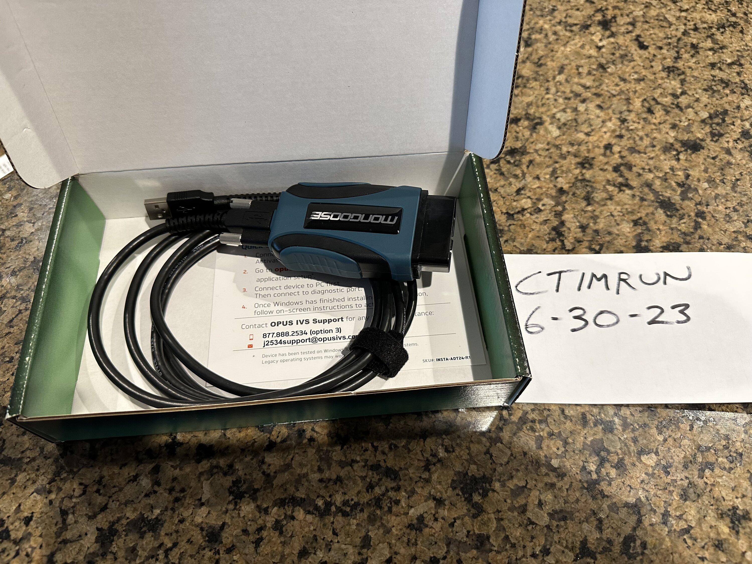 Ford F-150 Mongoose Plus Ford cable IMG_1558