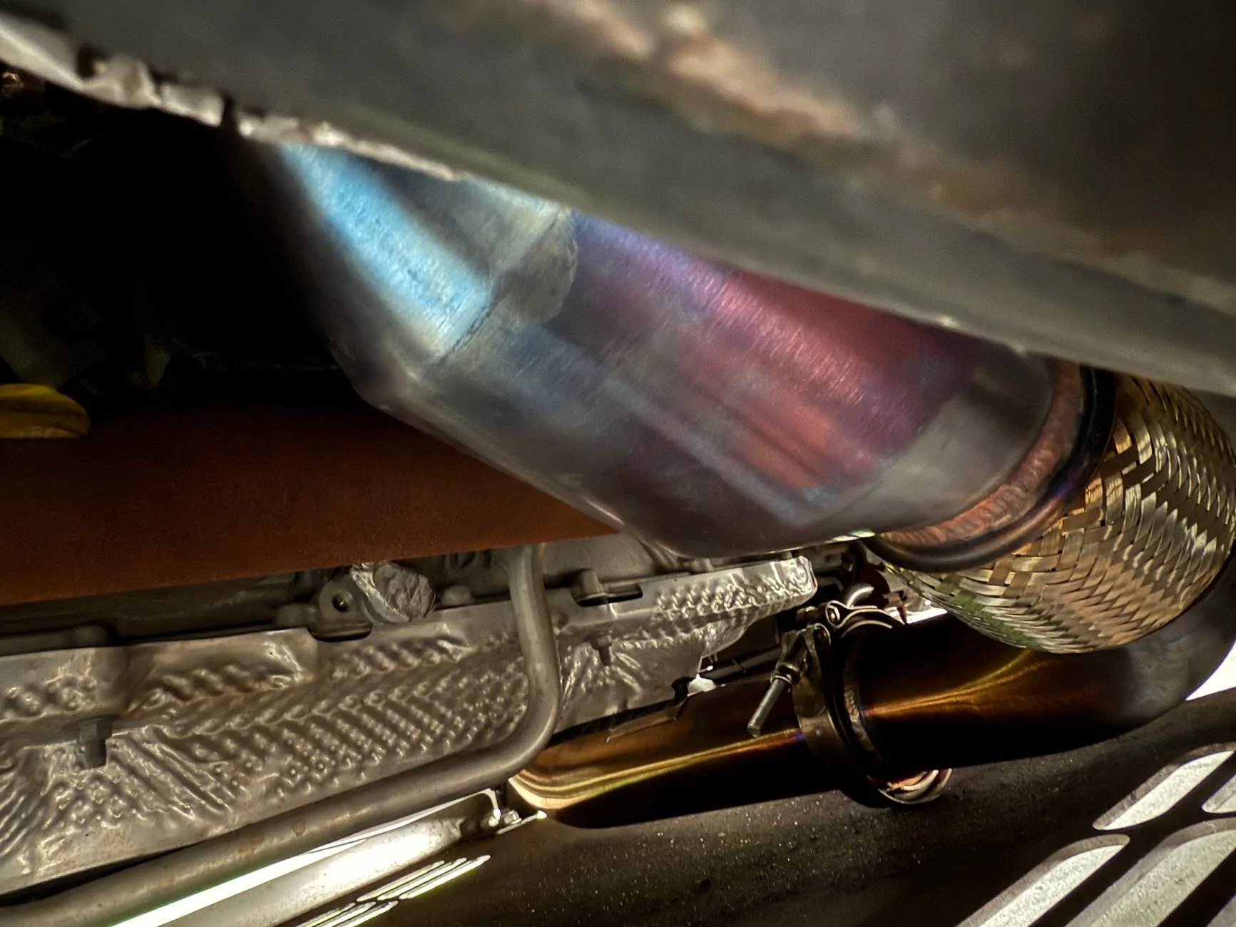 Ford F-150 Cvf down pipe. IMG_1601