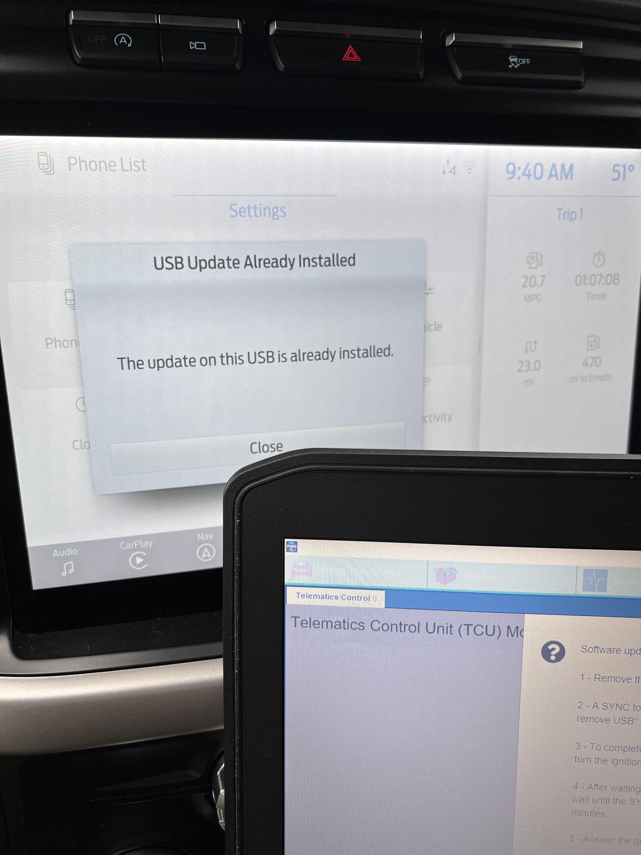 Ford F-150 FDRS TCU WONT UPDATE IMG_1637