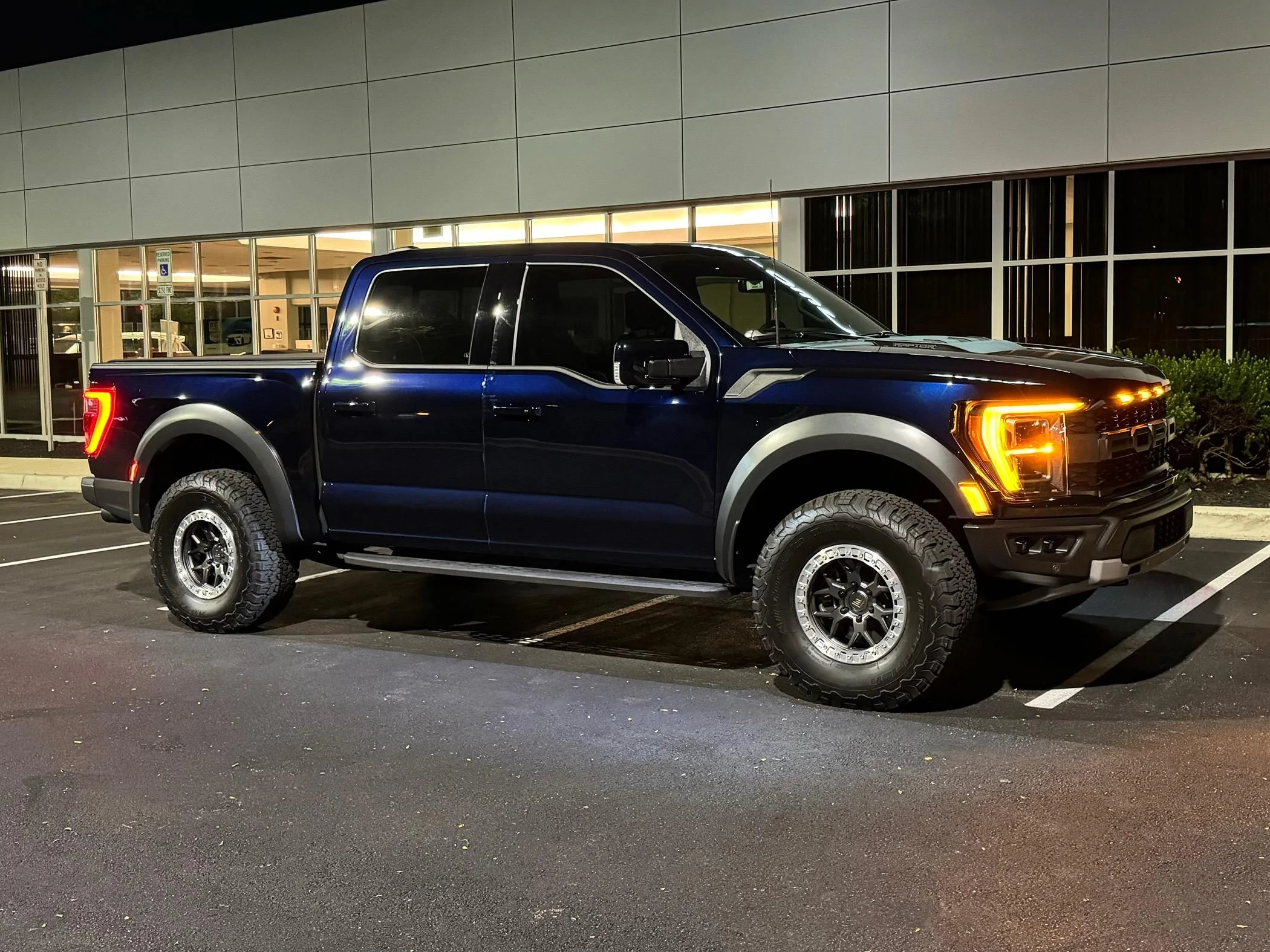Ford F-150 Finally!  Antimatter Blue 2024 F-150 Platinum with PAT IMG_1698