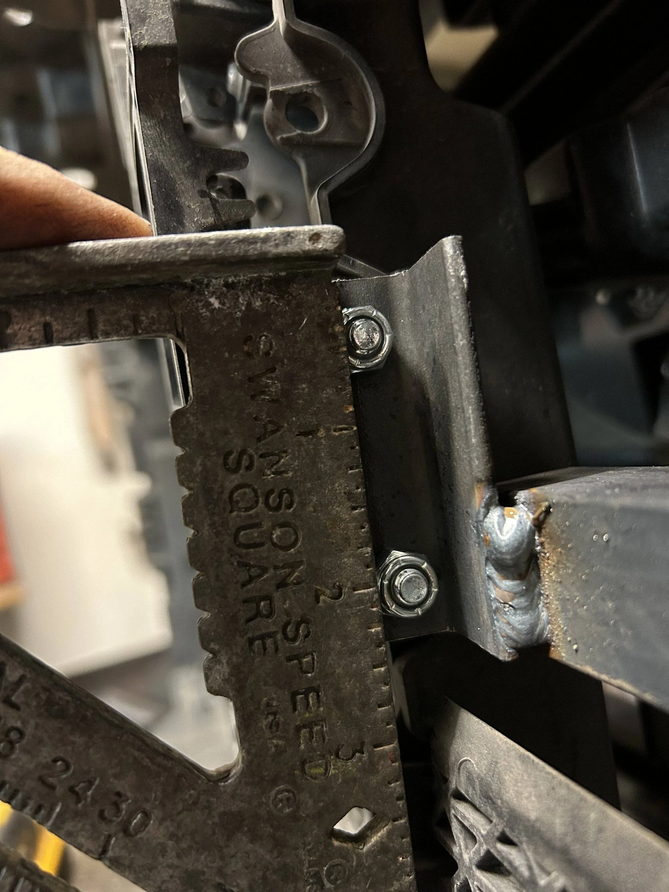 Ford F-150 Behind the grille LED pod mounts: DIY install IMG_1763