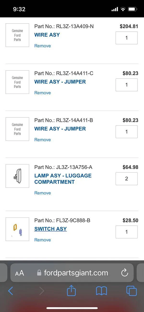 Ford F-150 Anyone install 2024 OEM LED bed lights IMG_1811