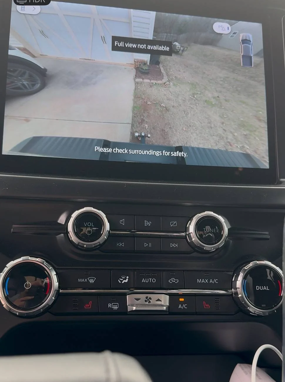 Ford F-150 Crooked back up camera IMG_1825