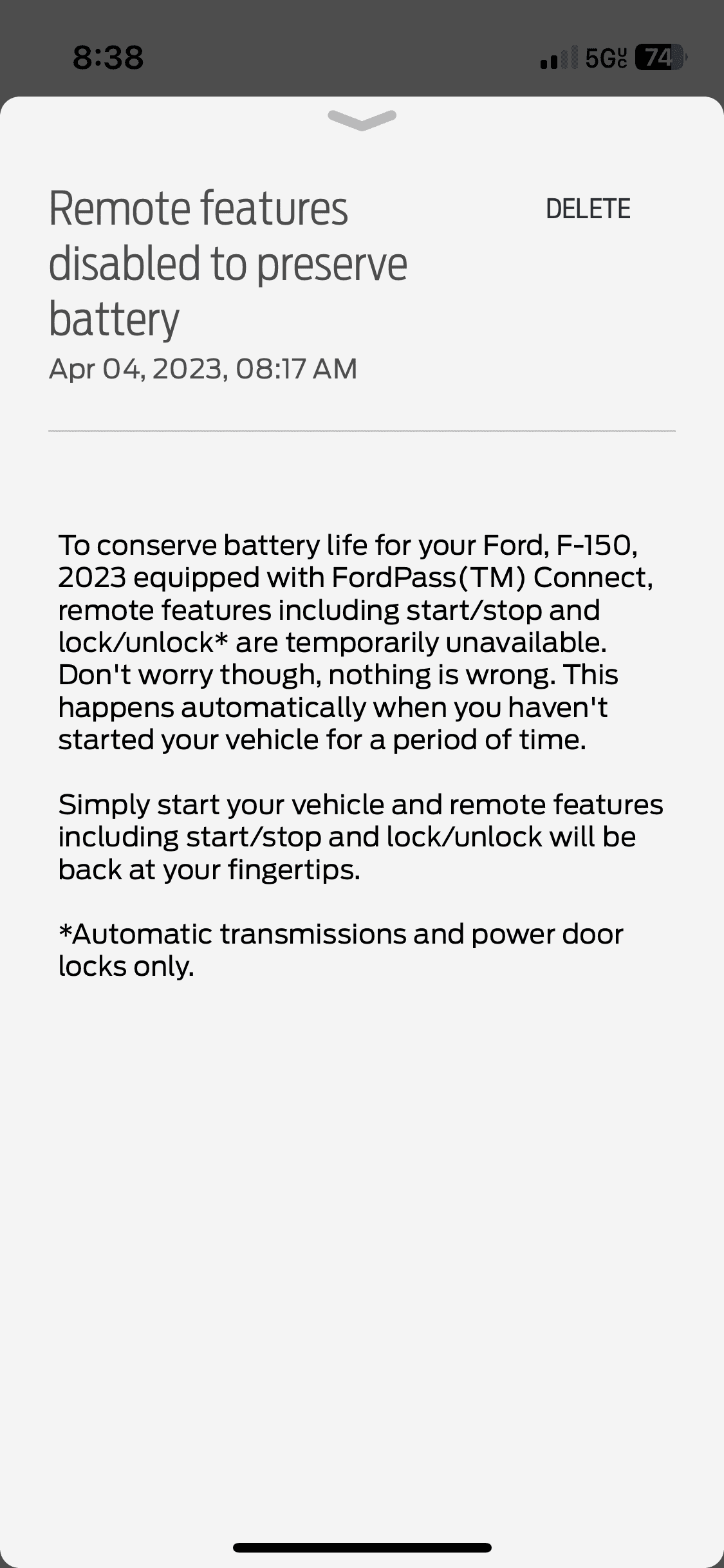 Ford F-150 Brand new PB won’t start IMG_1837