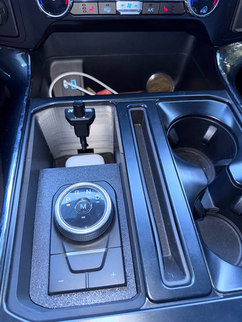 Ford F-150 Folding Shifter Delete & Rotary Knob Swap IMG_1878