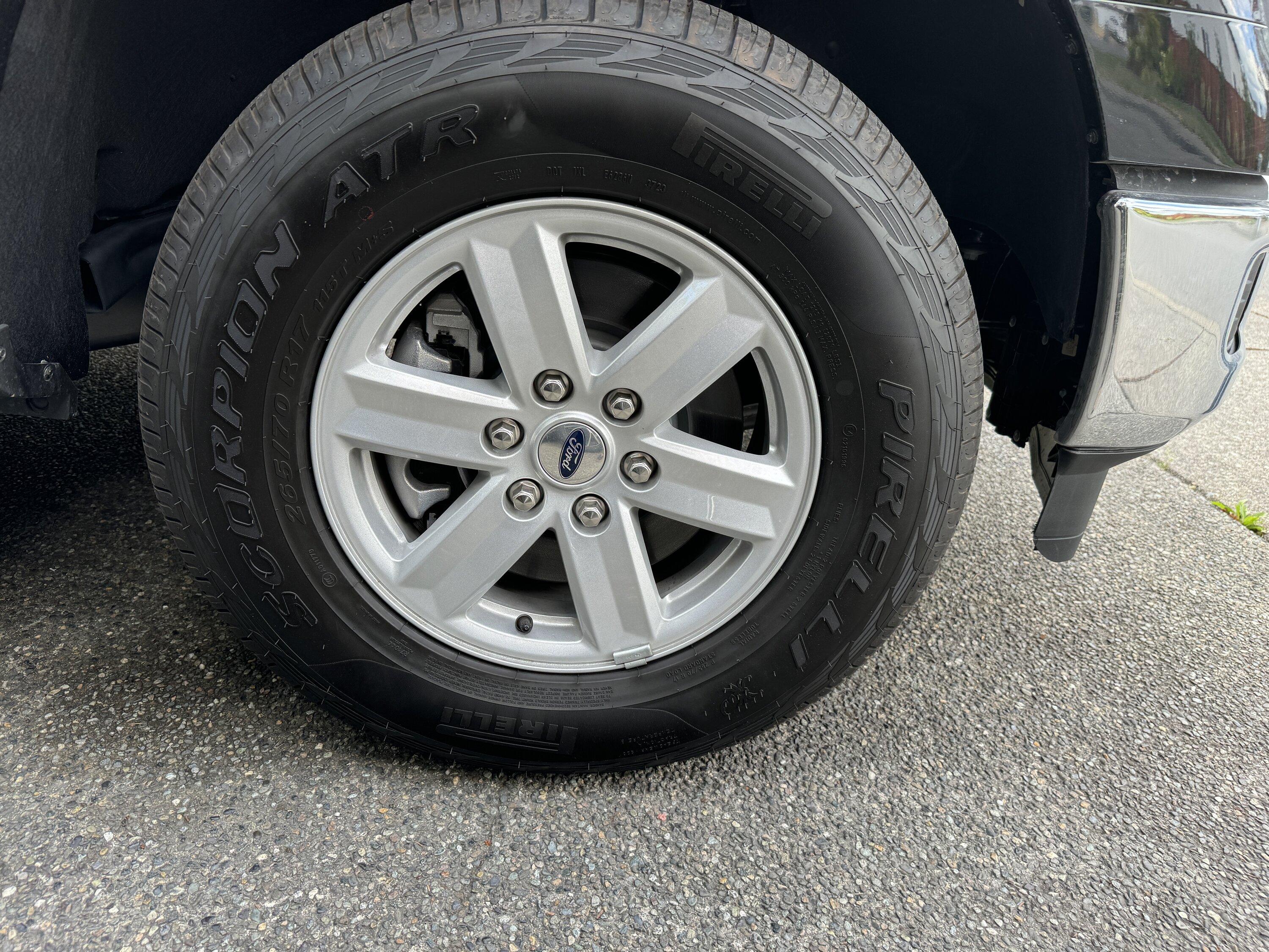 Ford F-150 Stock 17” Wheels and Tires IMG_1883