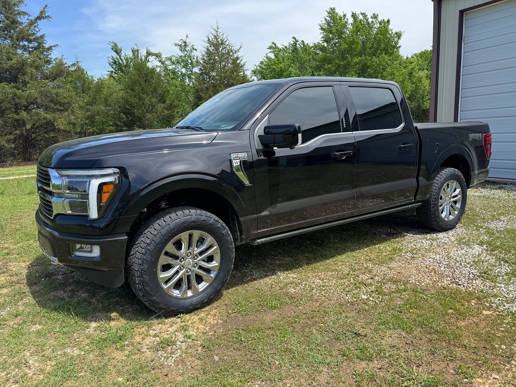 Ford F-150 Level or Lift and Tires for 157" 2021 Platinum IMG_1891