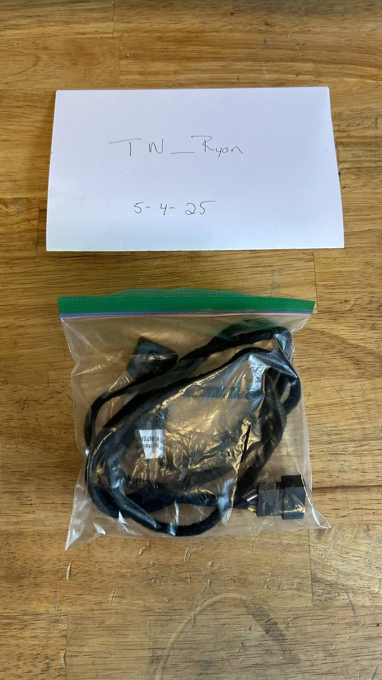 Ford F-150 Infotainment Folding Shifter Harness IMG_1927