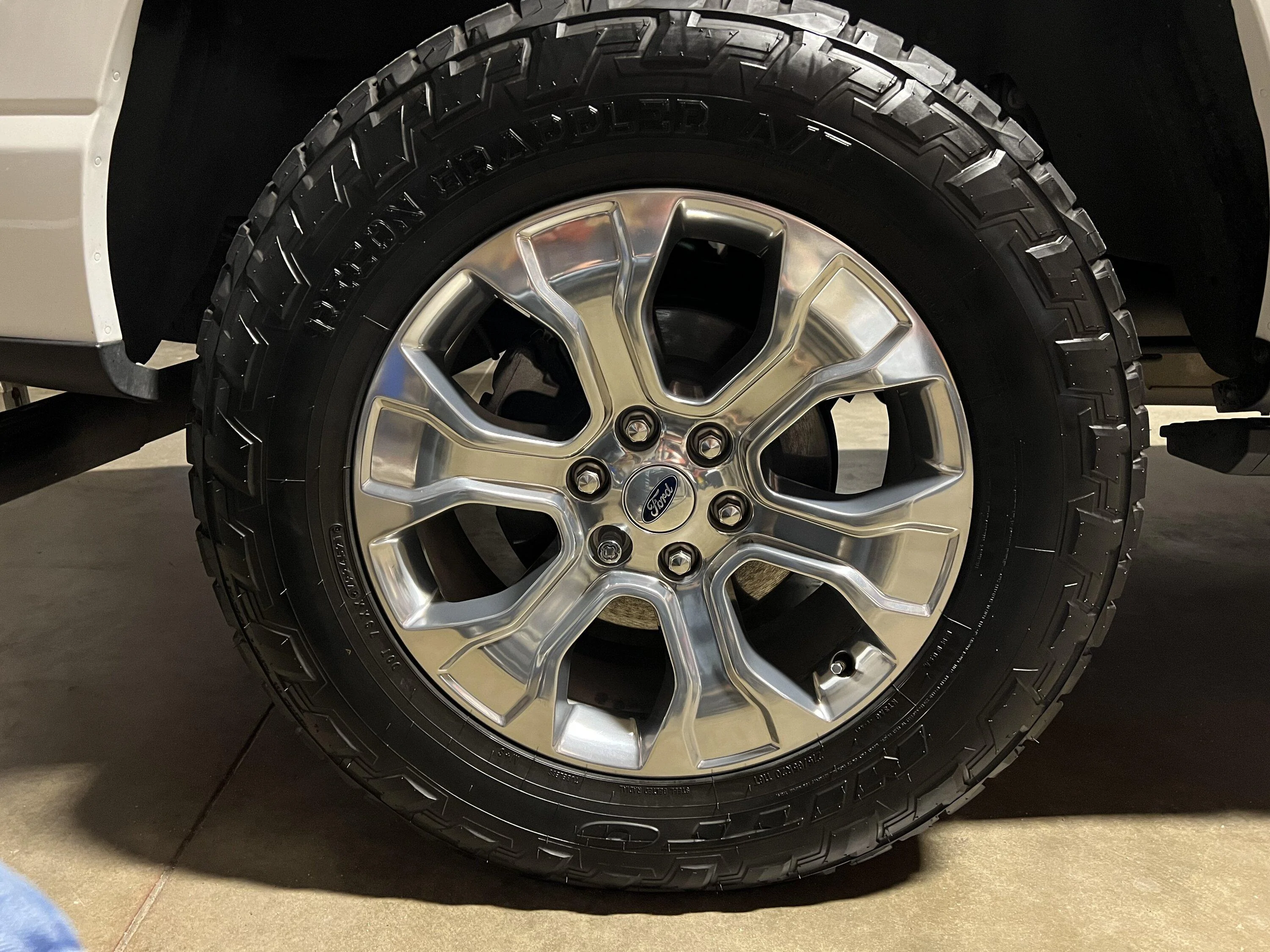 Ford F-150 Installing more aggressive tires on factory Platinum wheels? IMG_1996