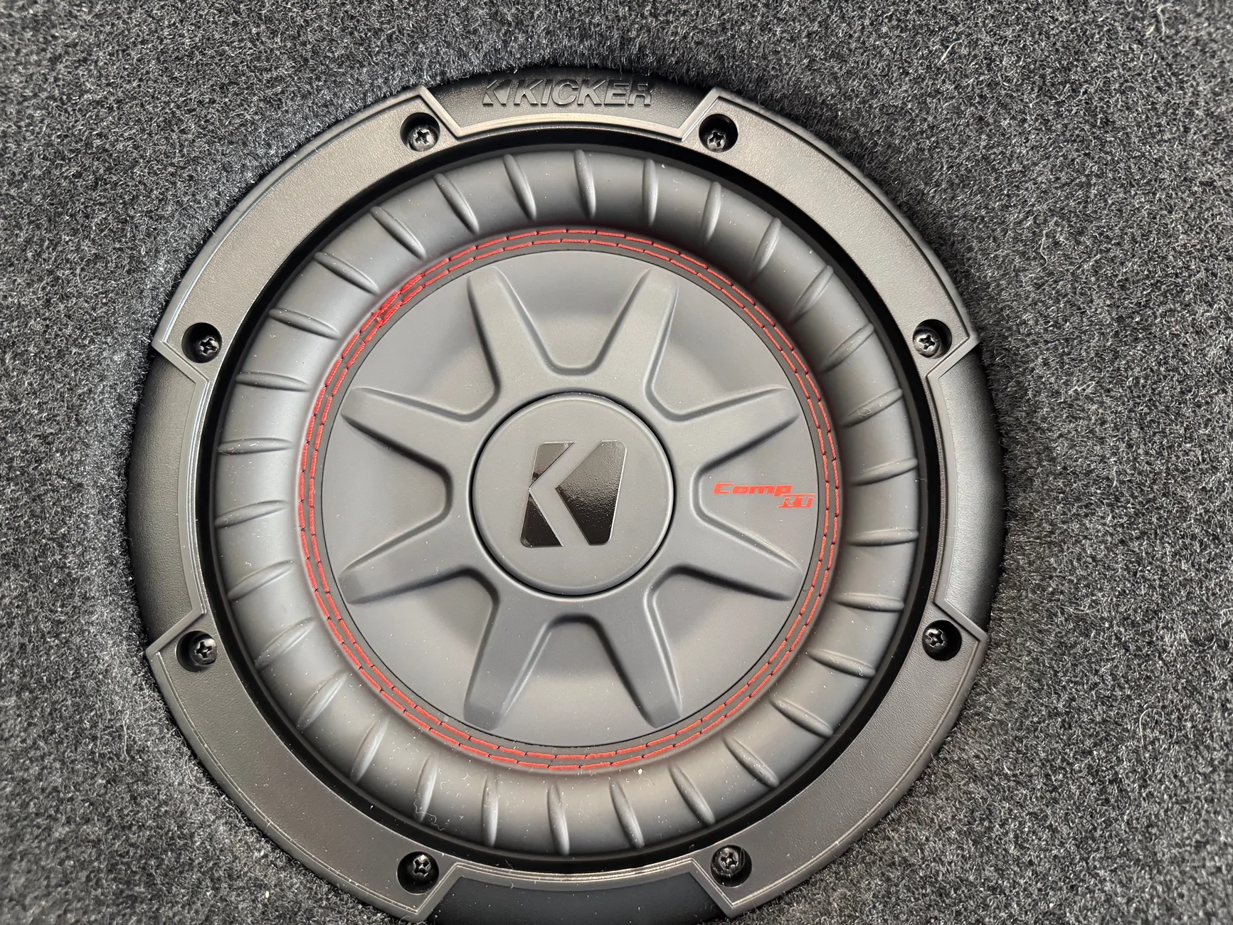 Ford F-150 MTI Behind seat sub enclosure with Kicker sub $180 IMG_2002