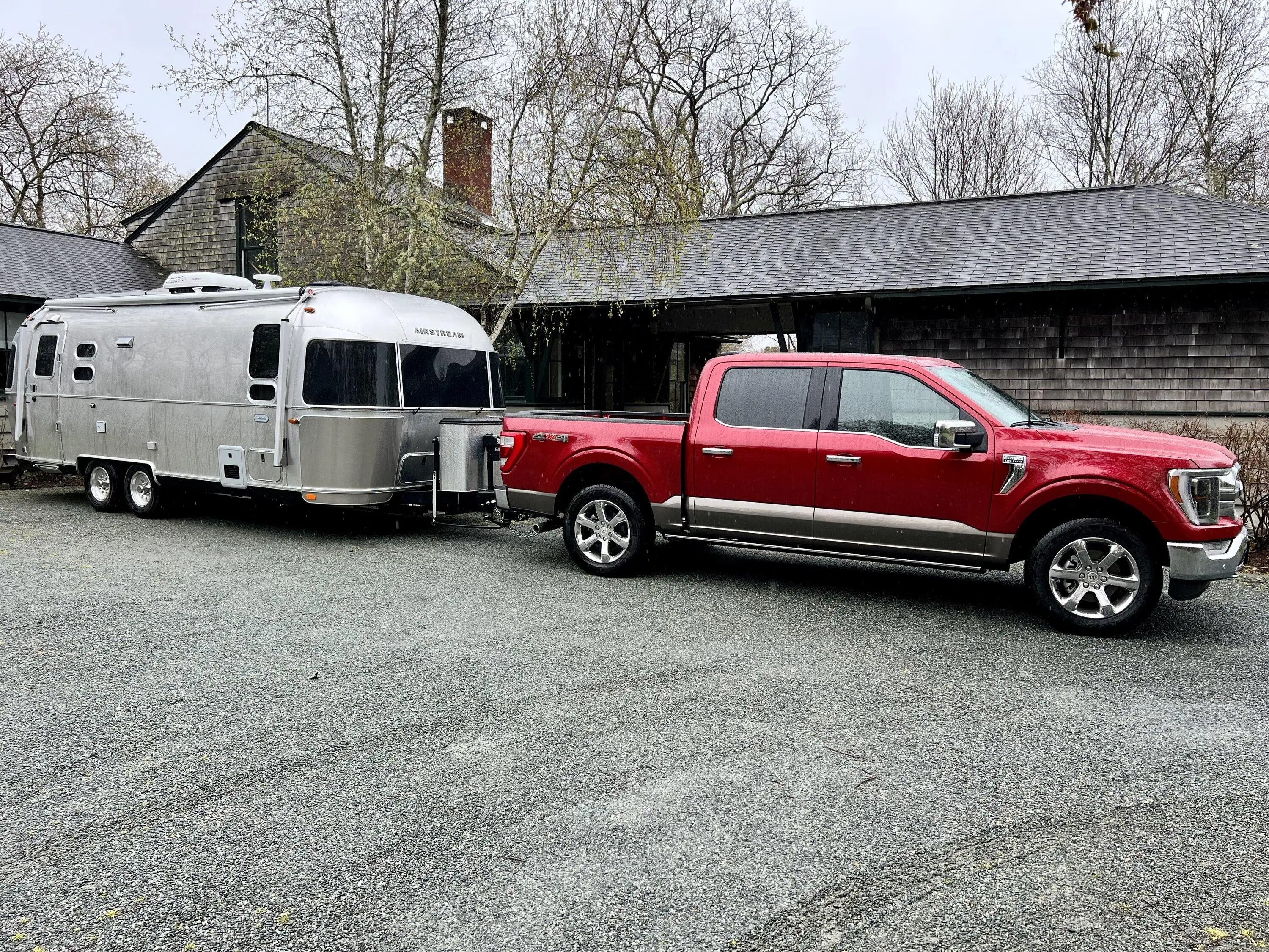 Ford F-150 2022 King Ranch pulling 25’ Airstream IMG_2002