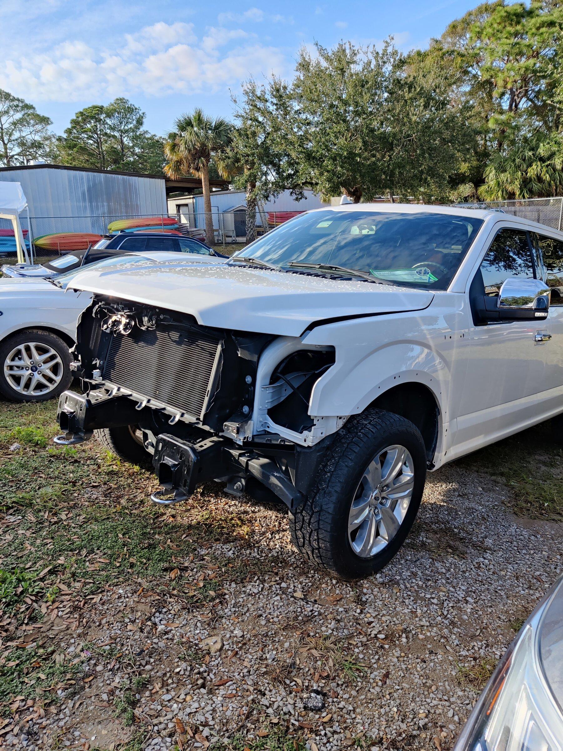 Ford F-150 Dealership Side-swiped My Truck IMG_20201204_144515