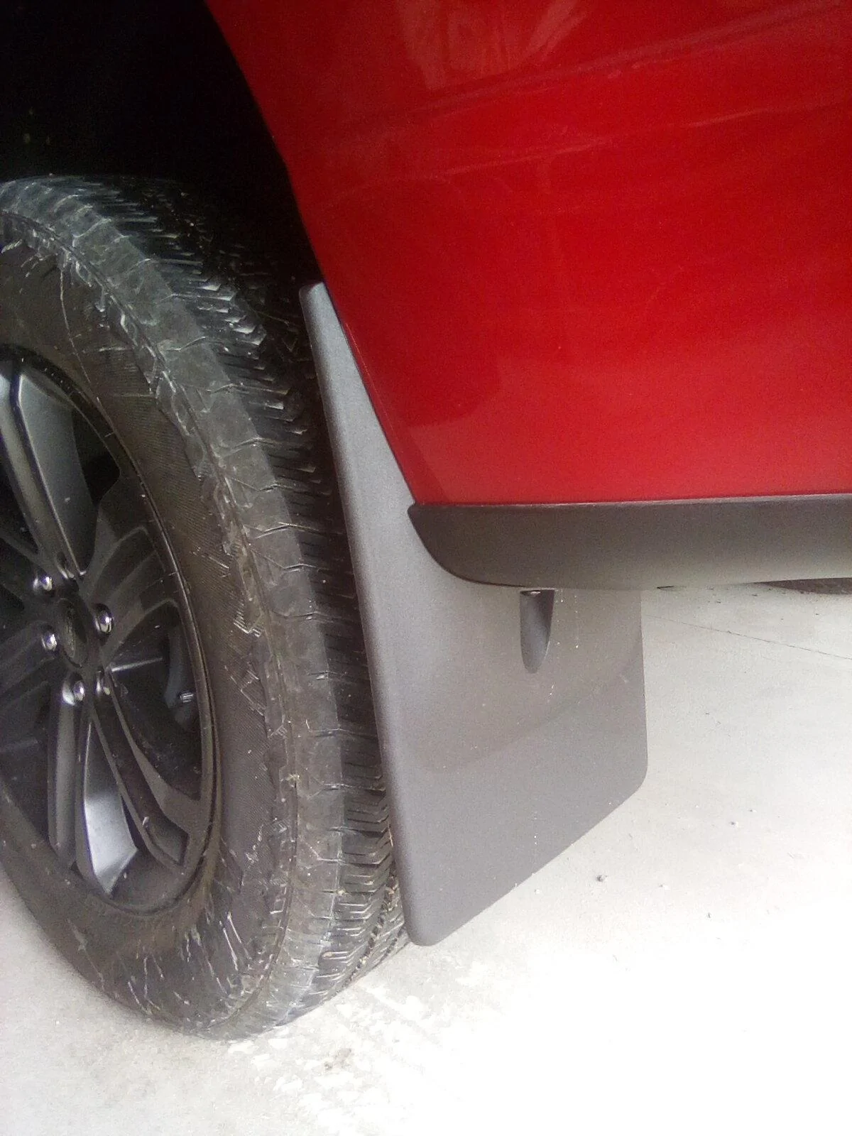 Ford F-150 Ford hood deflector and molded splash guards IMG_20210930_140759