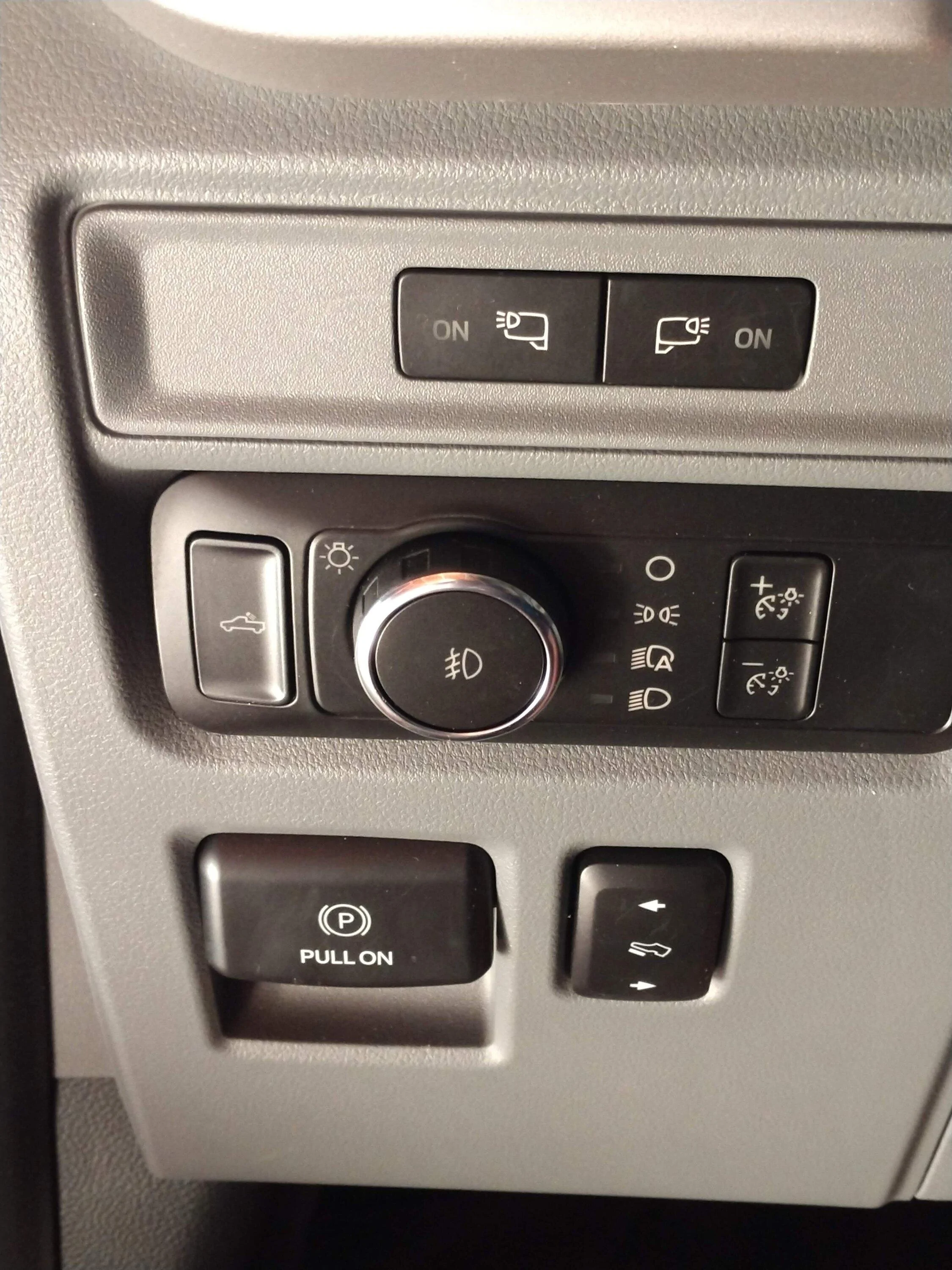 Ford F-150 Can someone explain the difference between these two tail gate buttons? IMG_20221003_170522274