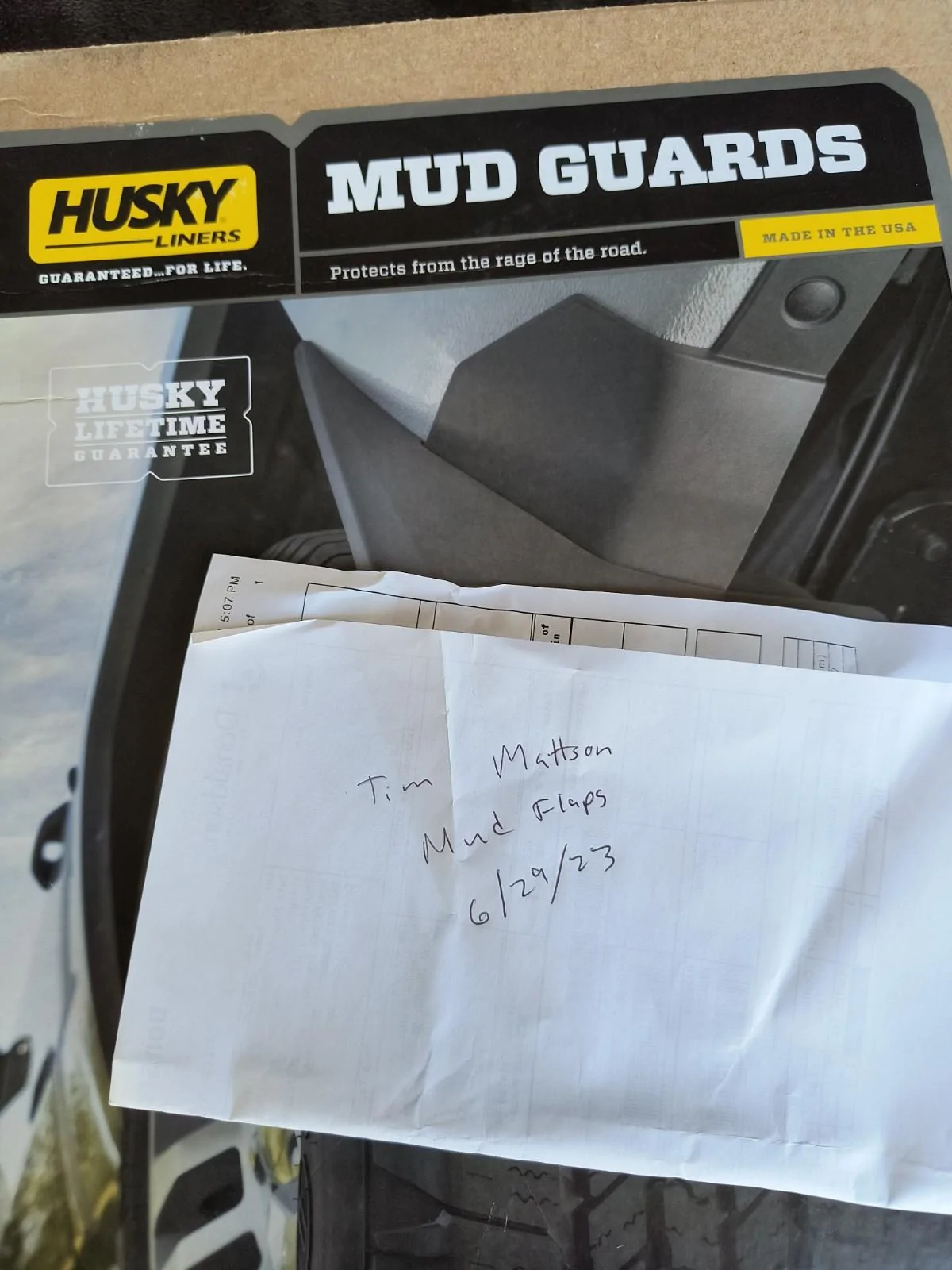 Ford F-150 Husky Mud Flaps IMG_20230629_172833141