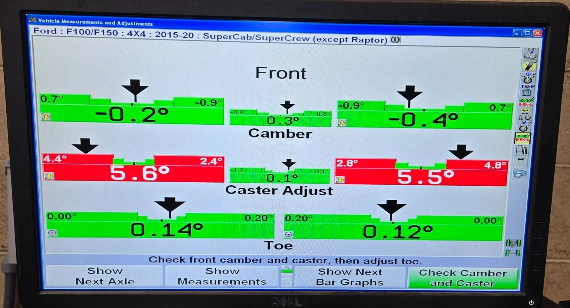 Ford F-150 Vehicle's steering to the left IMG_20250103_222944