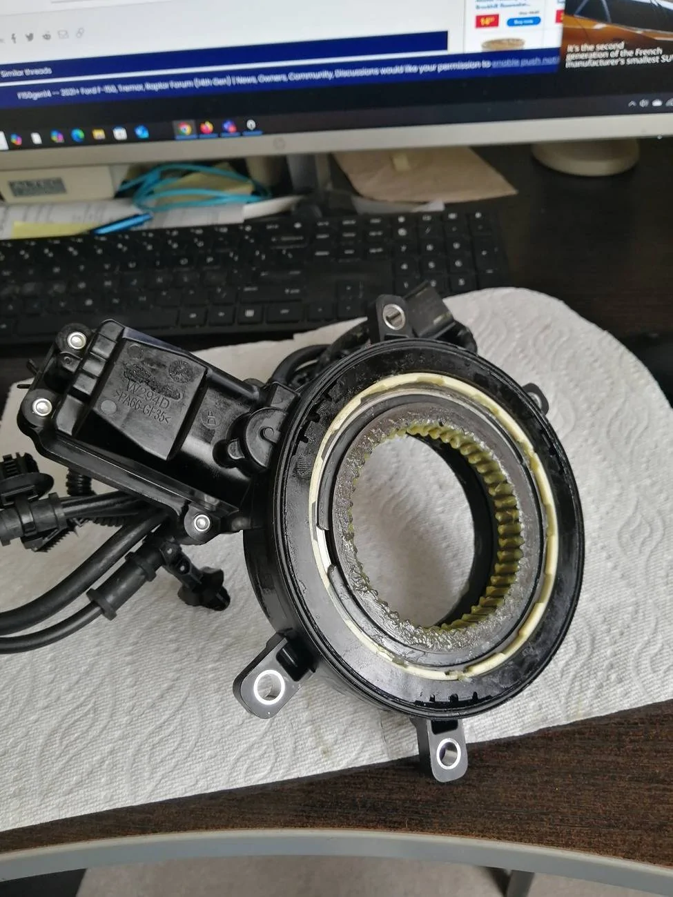 Ford F-150 2022 F150 IWE issue (rumble strip vibration noise) IMG_20250409_143312